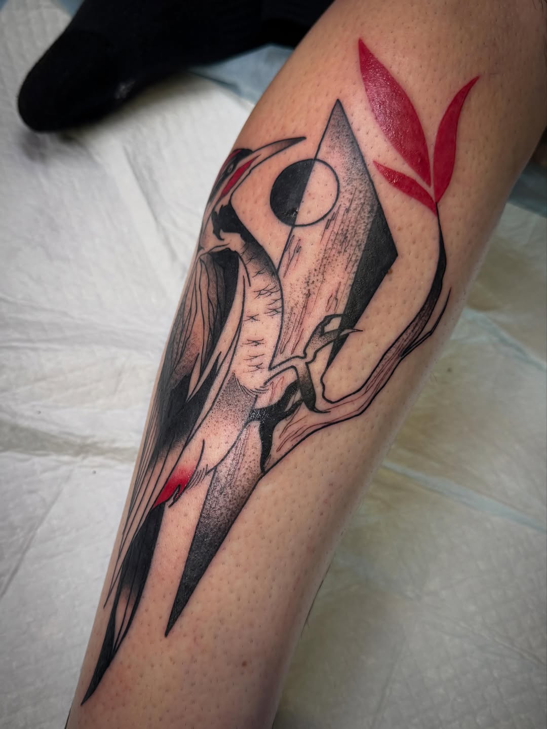 Tattoo by @allapaulygs — black_and_grey, dotwork