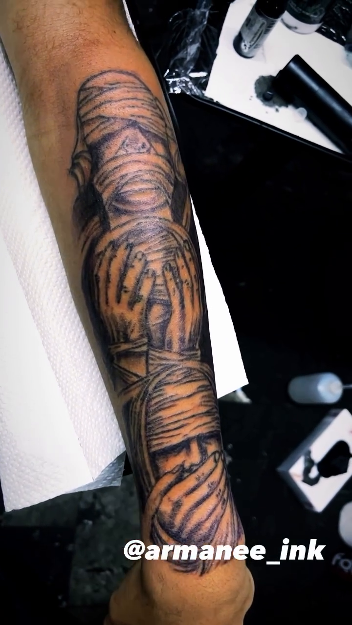 Tattoo by @armanee_ink — realism, dark_realism