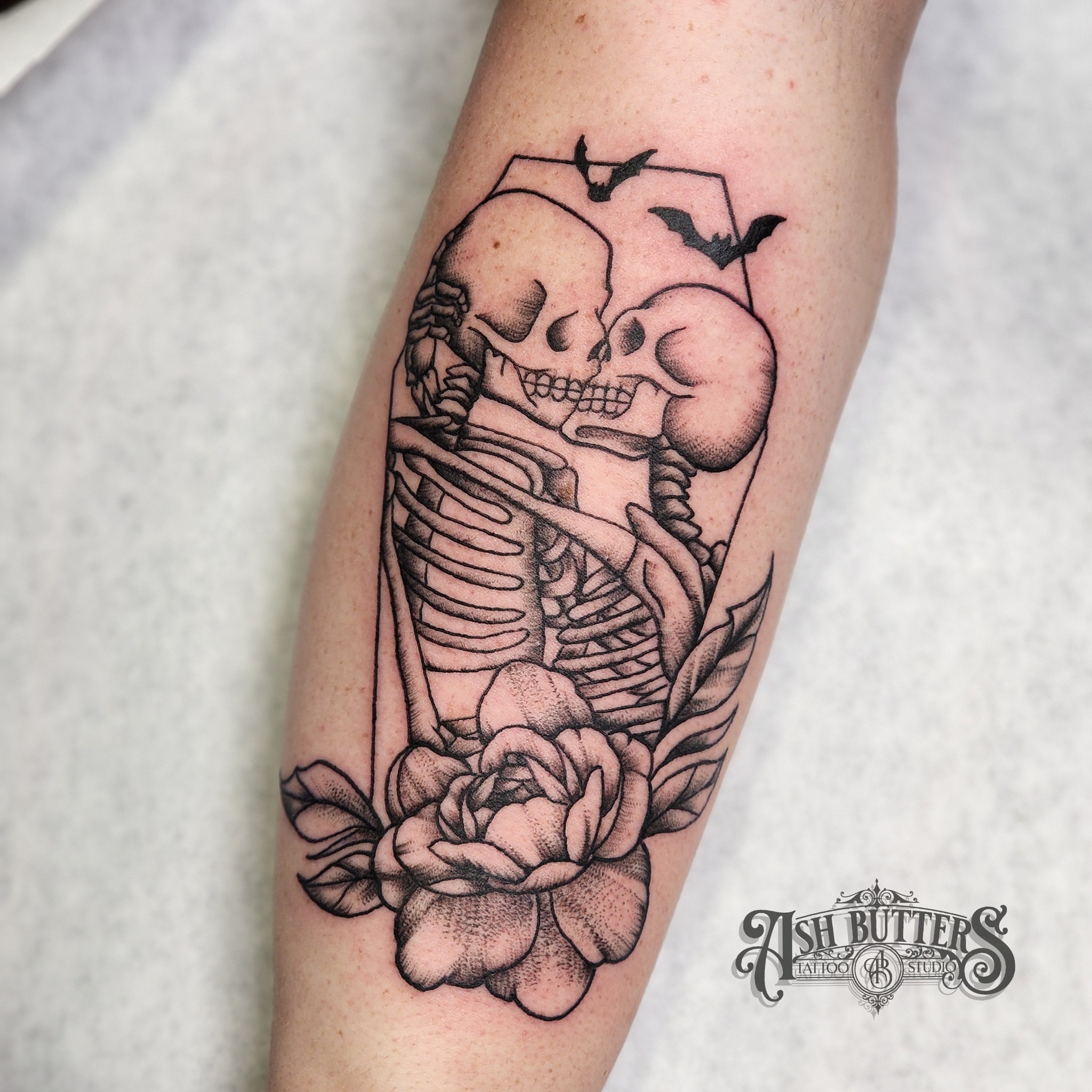 Tattoo by @tattoos_bybutters — black_and_grey, realism