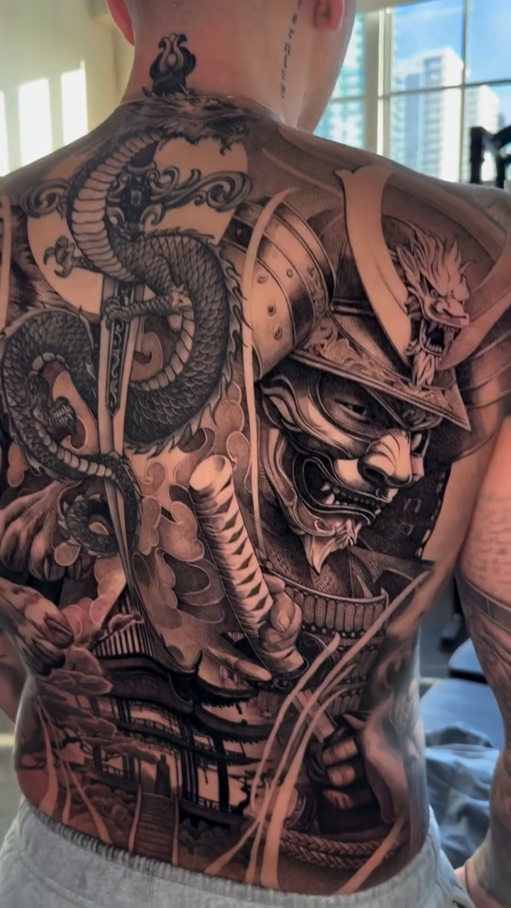 Tattoo by @_escobart — japanese_irezumi, realism