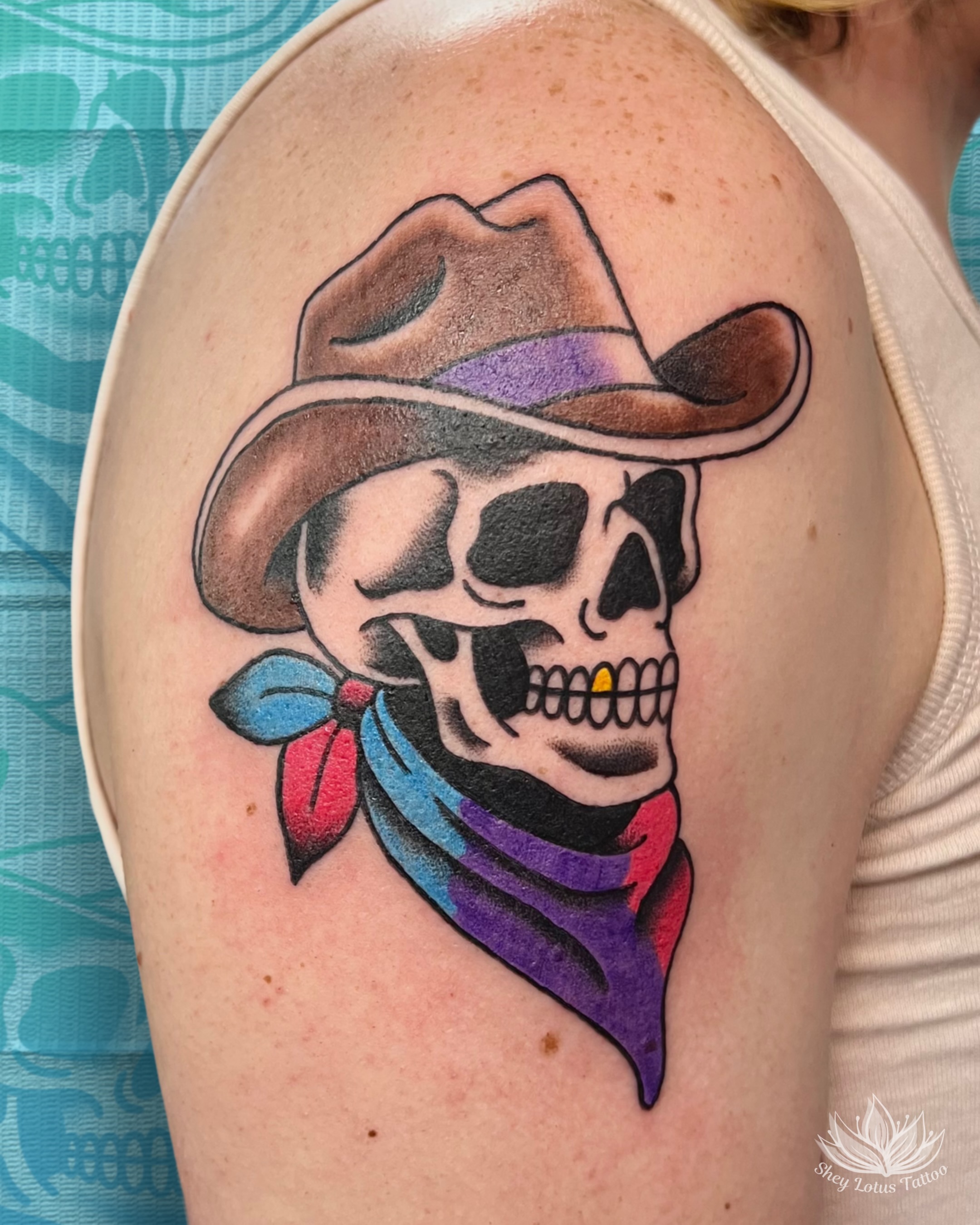 Tattoo by @sheylotustattoo — american_traditional