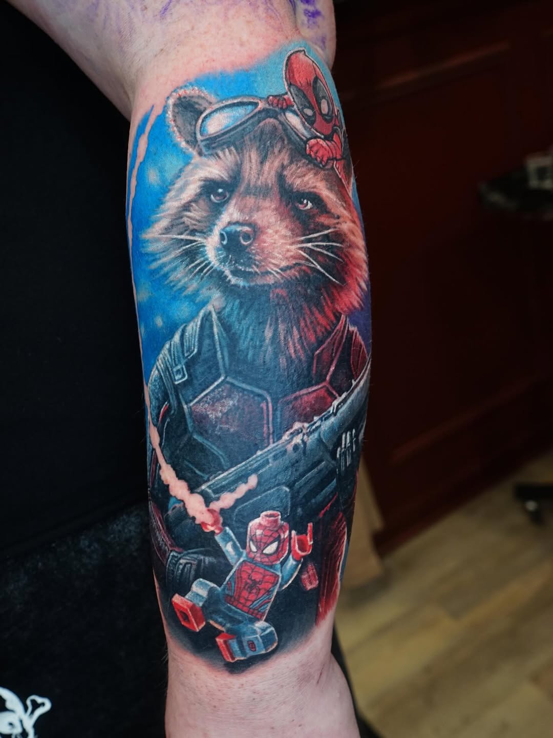 Tattoo by @tonyjohnson.tattoos — realism, anime