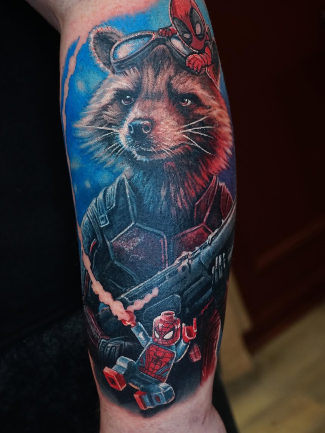 Tattoo by @tonyjohnson.tattoos — realism, anime