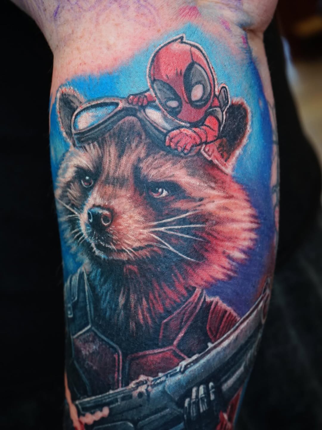 Tattoo by @tonyjohnson.tattoos — realism, anime