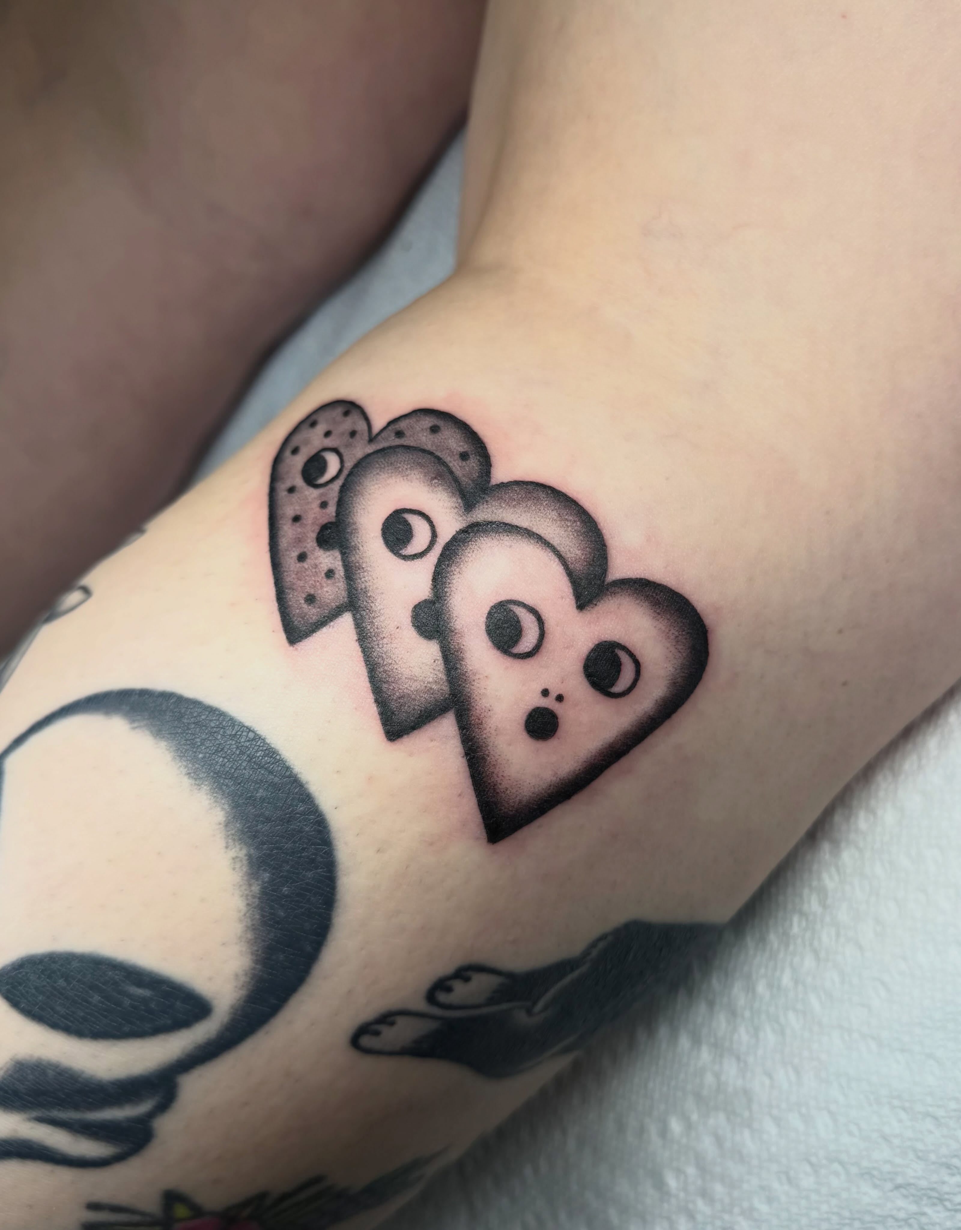 Tattoo by @toniaraye_tattoo — dotwork