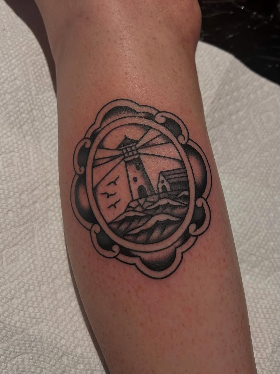 Tattoo by @christian.lasyone — american_traditional, black_and_grey