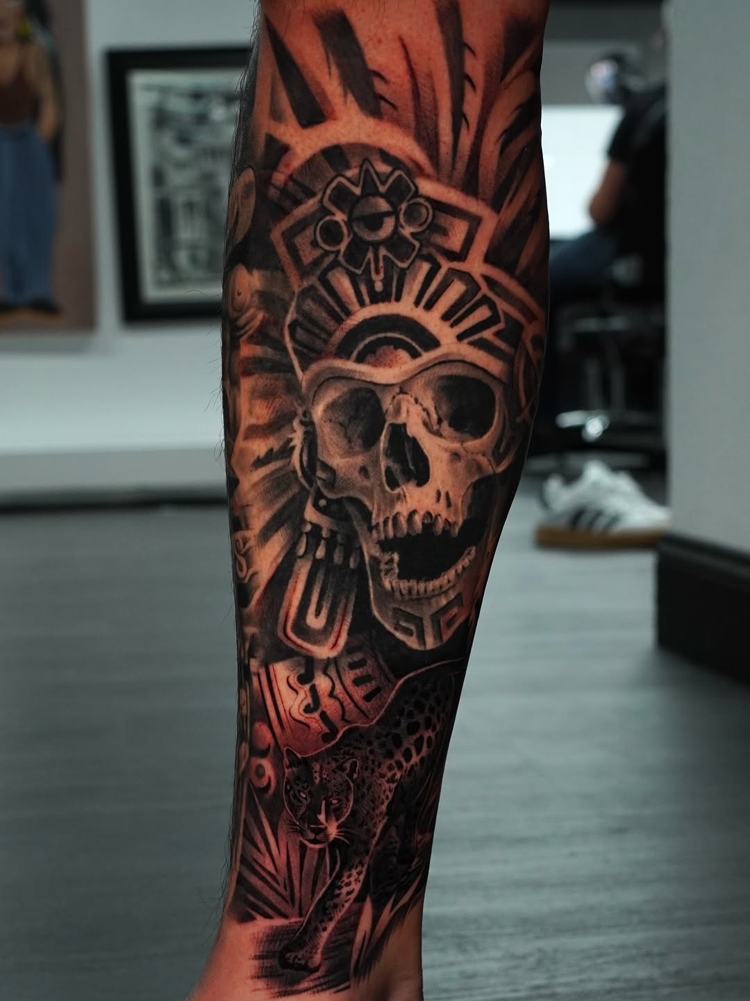 Tattoo by @jessem_tattoos — realism, black_and_grey