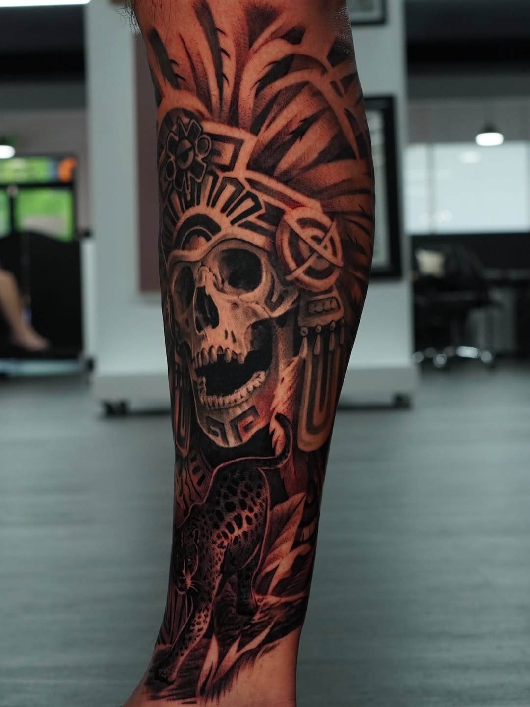Tattoo by @jessem_tattoos — realism, black_and_grey