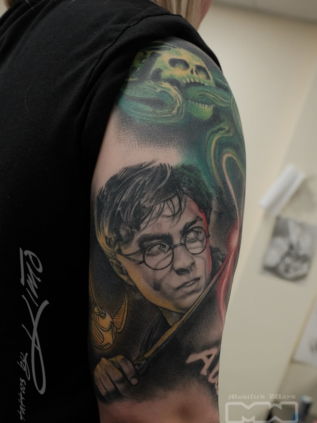 Tattoo by @tattoosbykimo — realism, black_and_grey