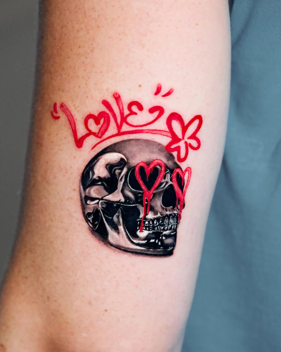 Tattoo by @tattooist_yeye — black_and_grey, lettering_script