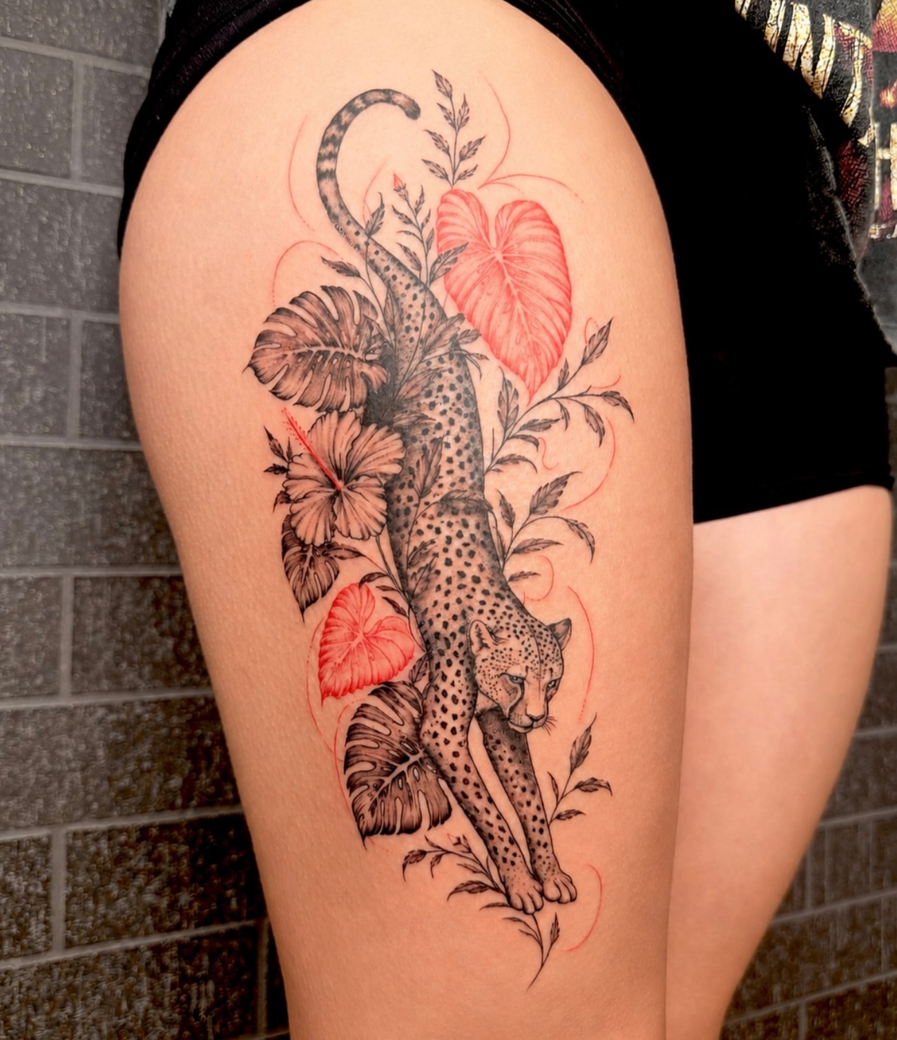 Tattoo by @inked_by_storm_sdt — realism, dotwork