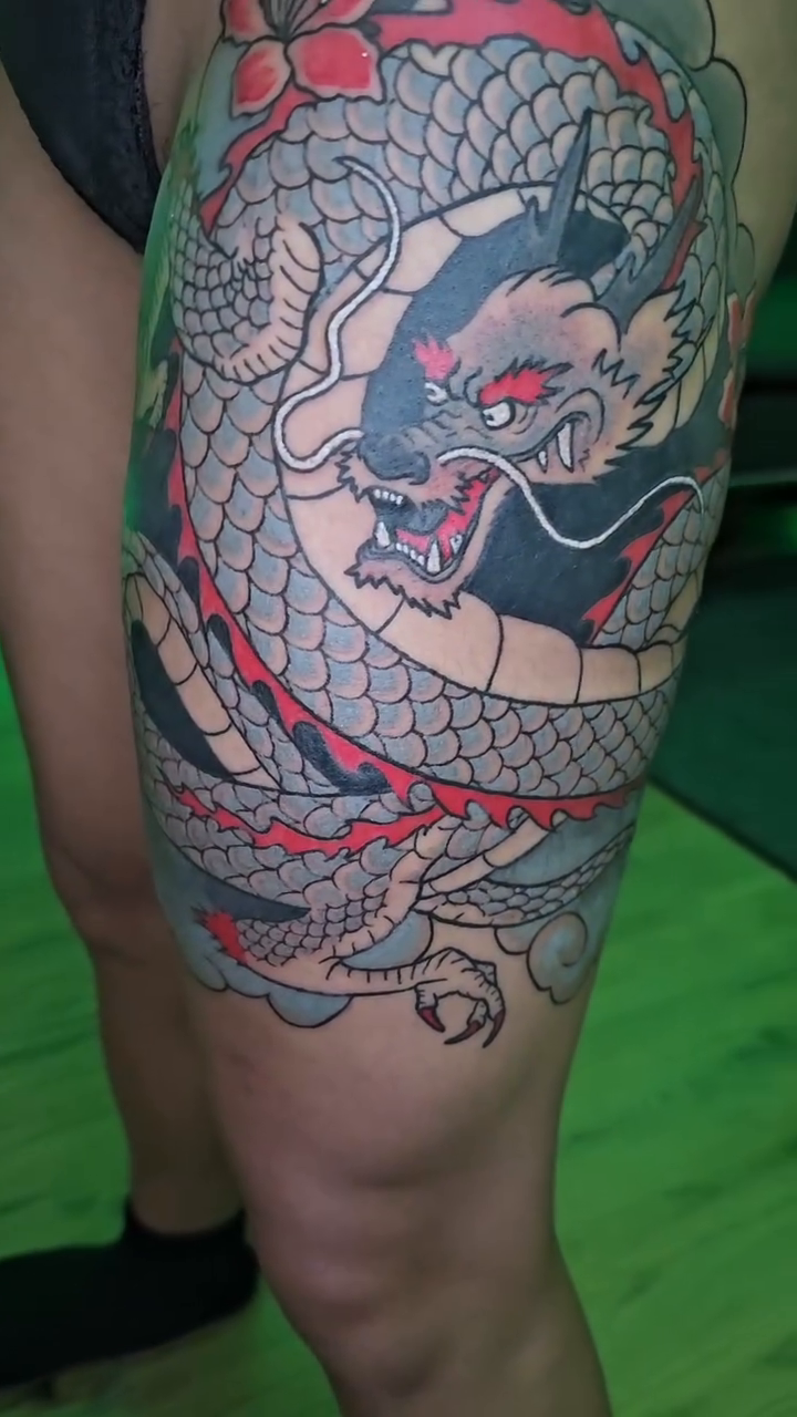 Tattoo by @dog_ink_style β japanese_irezumi