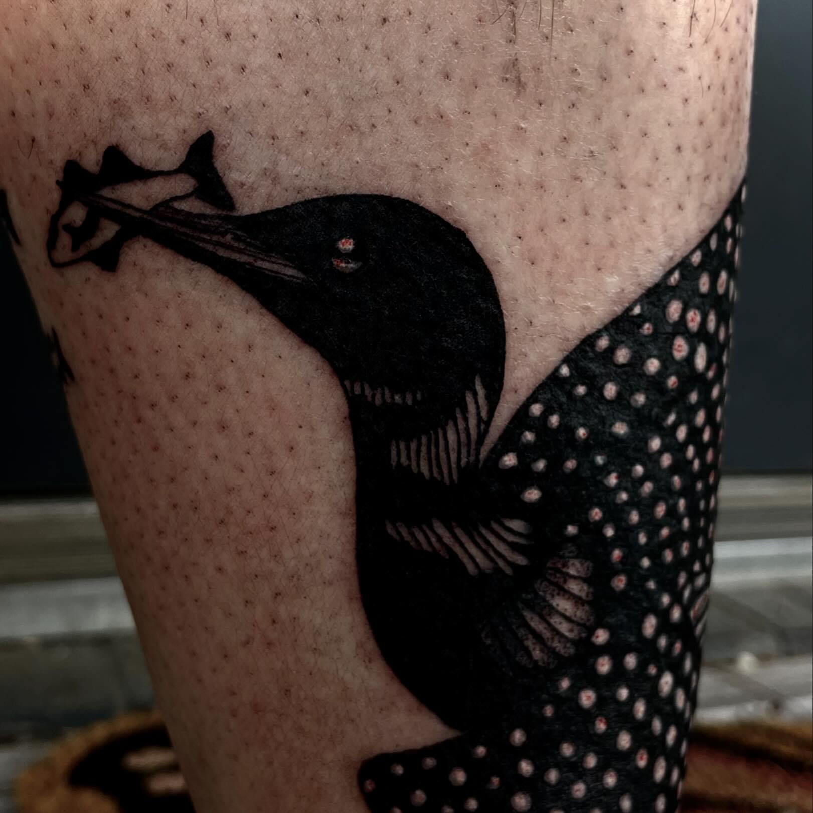 Tattoo by @trisaratoptattoos β dotwork