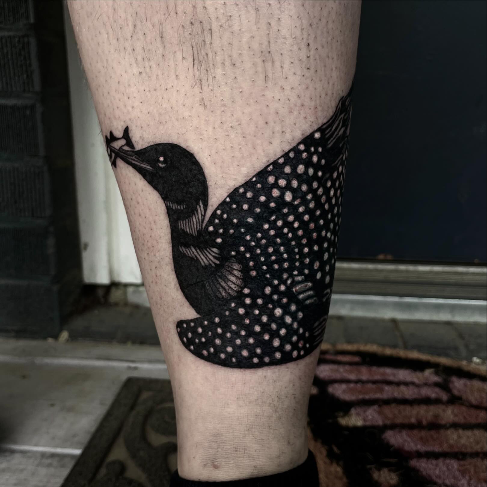 Tattoo by @trisaratoptattoos β dotwork