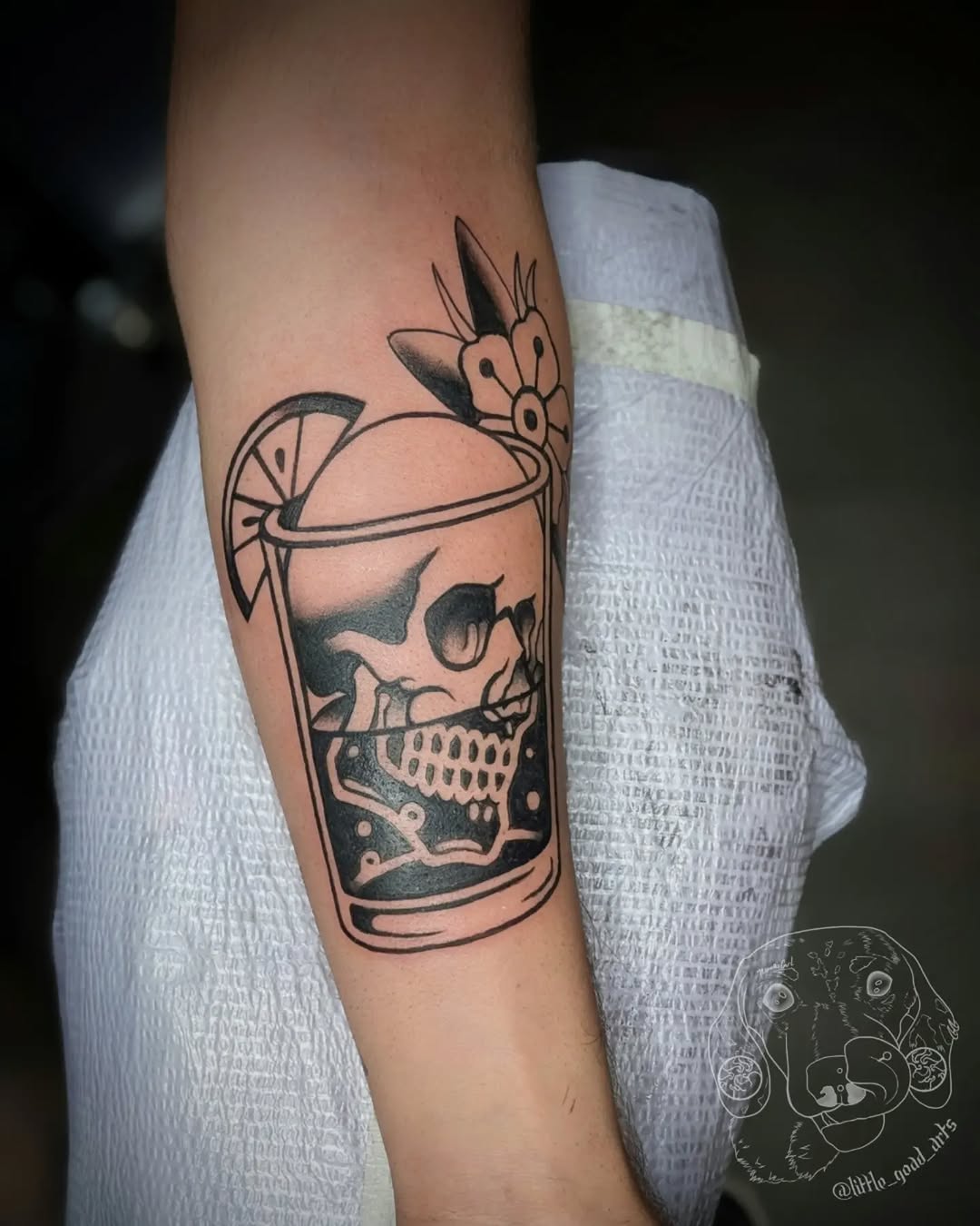 Tattoo by @little_goad_arts โ american_traditional