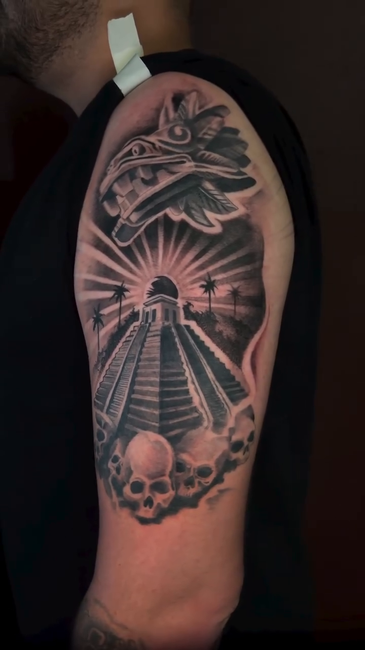 Tattoo by @arlingtonink_nickochoa — black_and_grey, realism