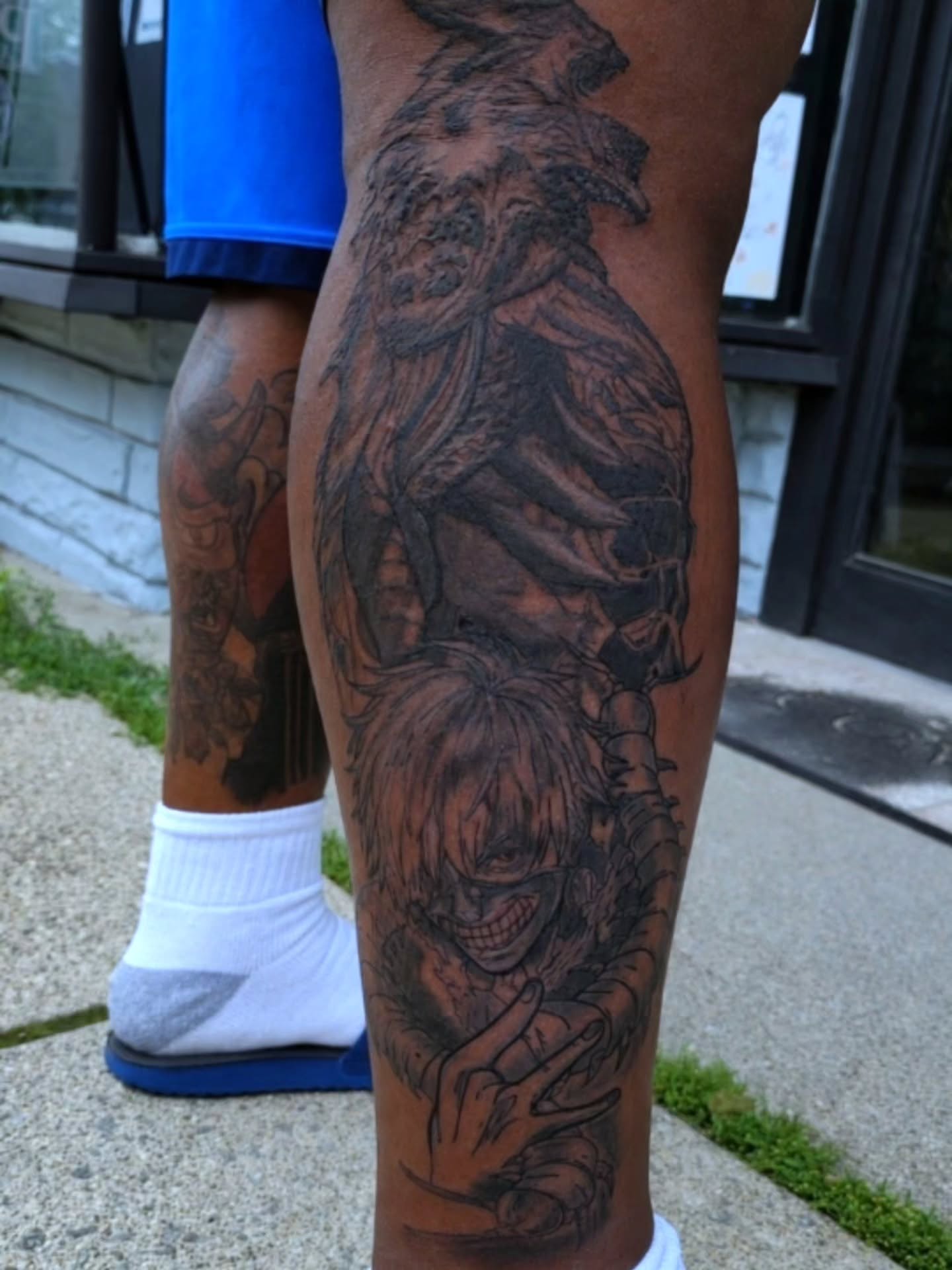 Tattoo by @nadeskatattoos — anime
