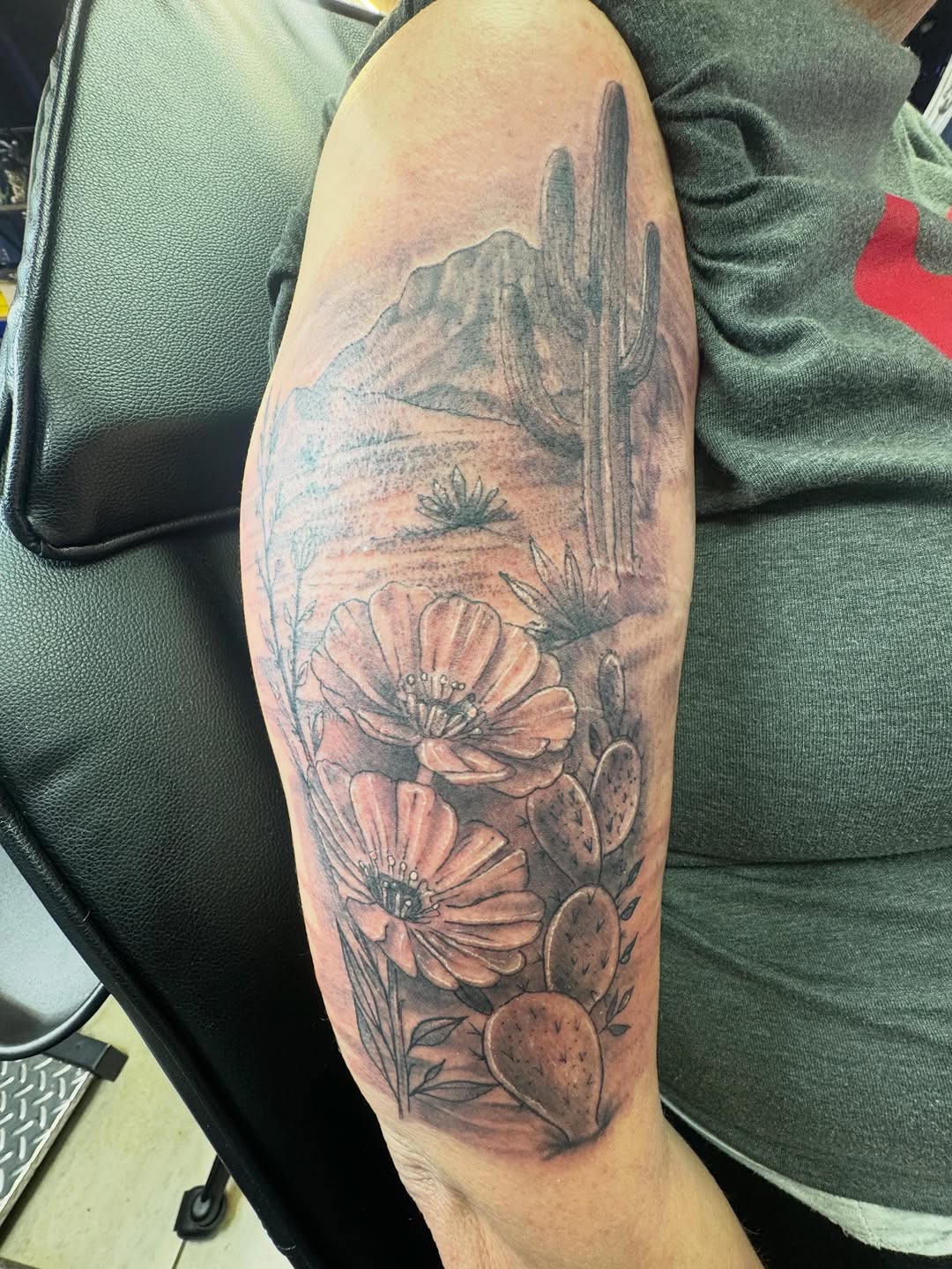 Tattoo by @mralextattoos — black_and_grey, realism