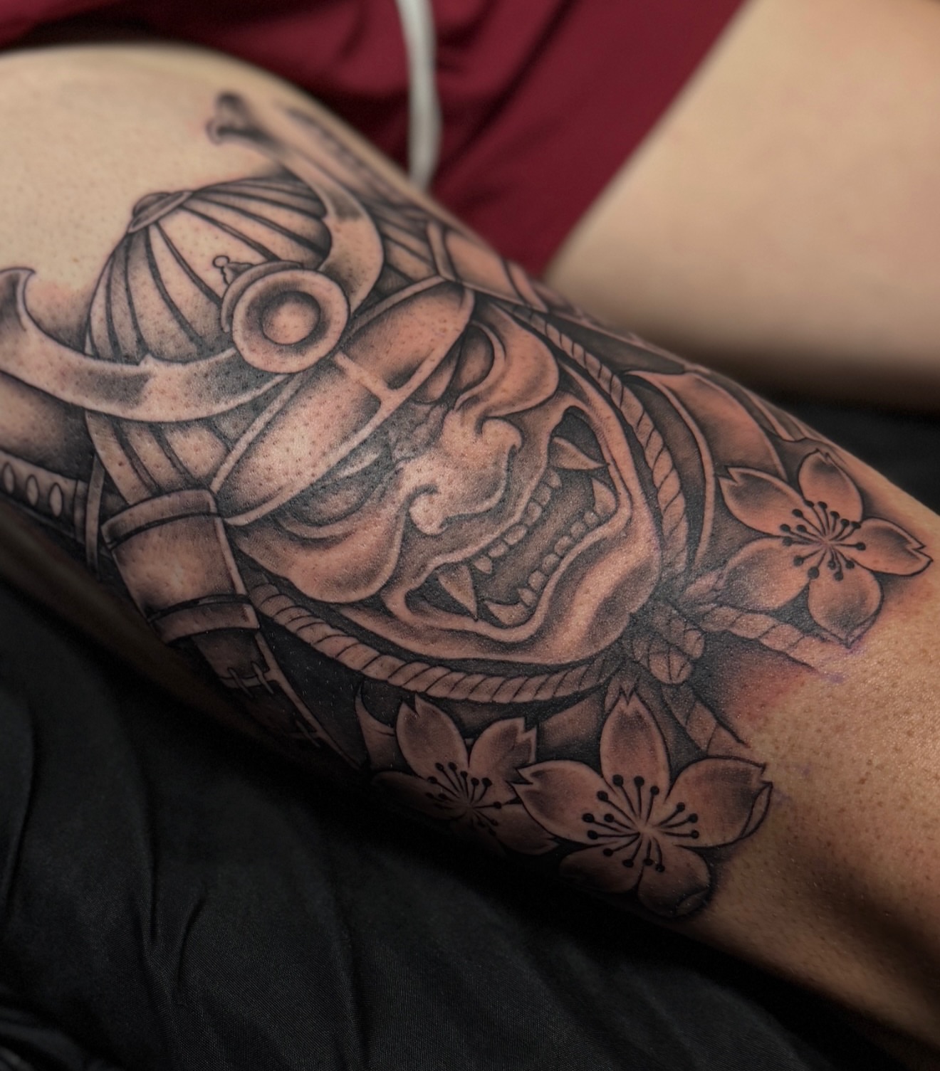 Tattoo by @rikkybobbytattoo — black_and_grey, realism