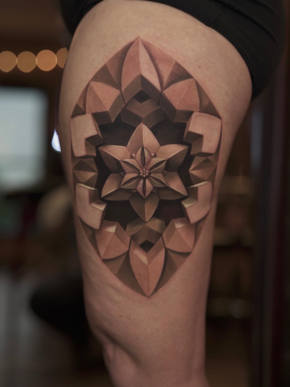 Tattoo by @jesse_rix — geometric