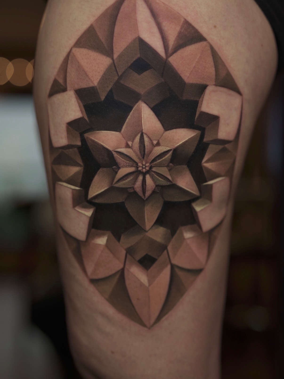 Tattoo by @jesse_rix — geometric