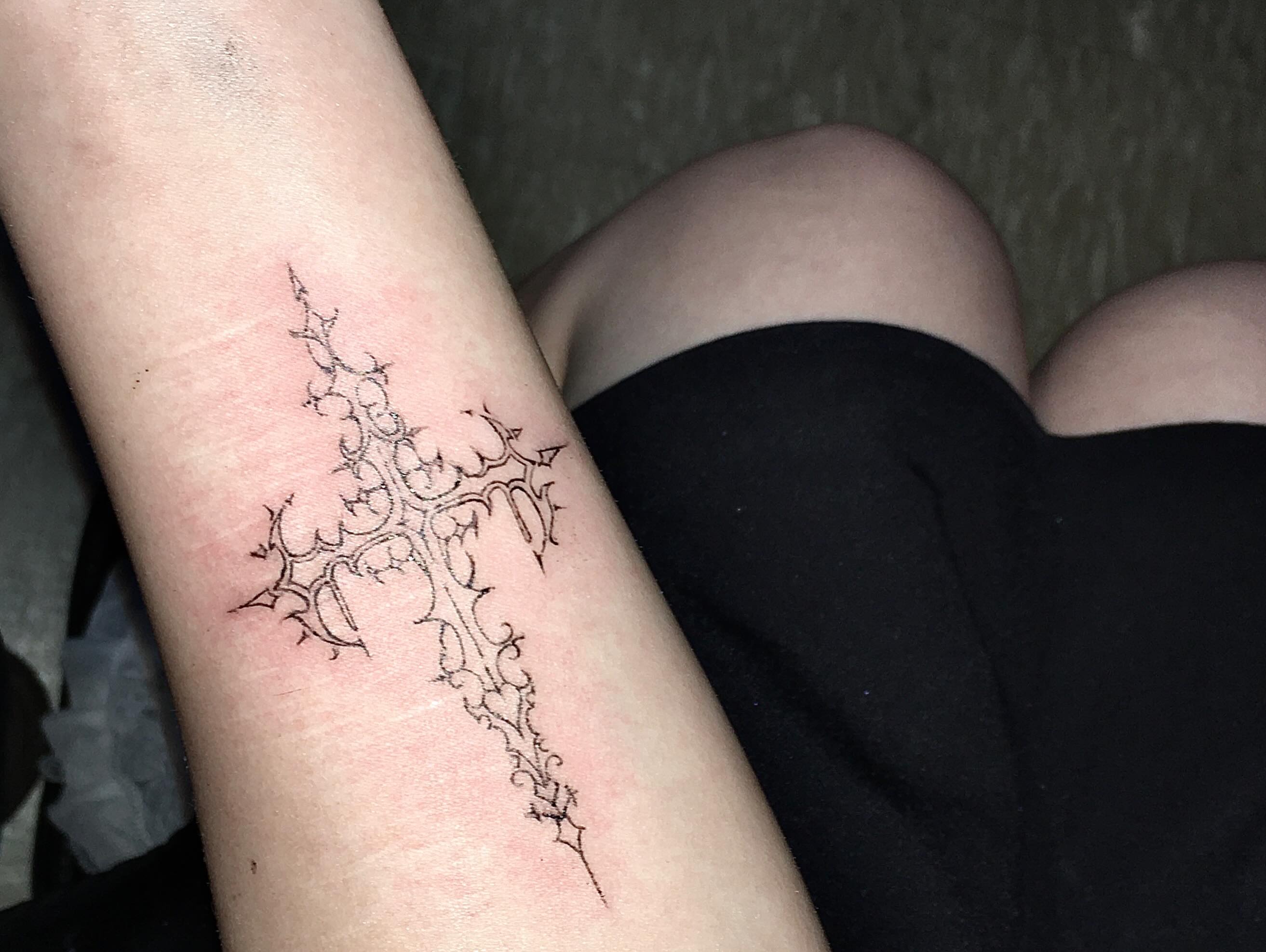 Tattoo by @nekult_tt — black_and_grey
