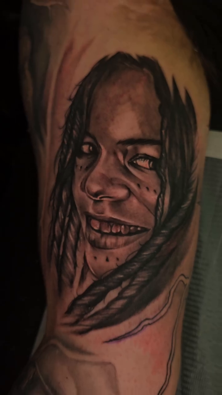 Tattoo by @chief_greytones — realism, dark_realism