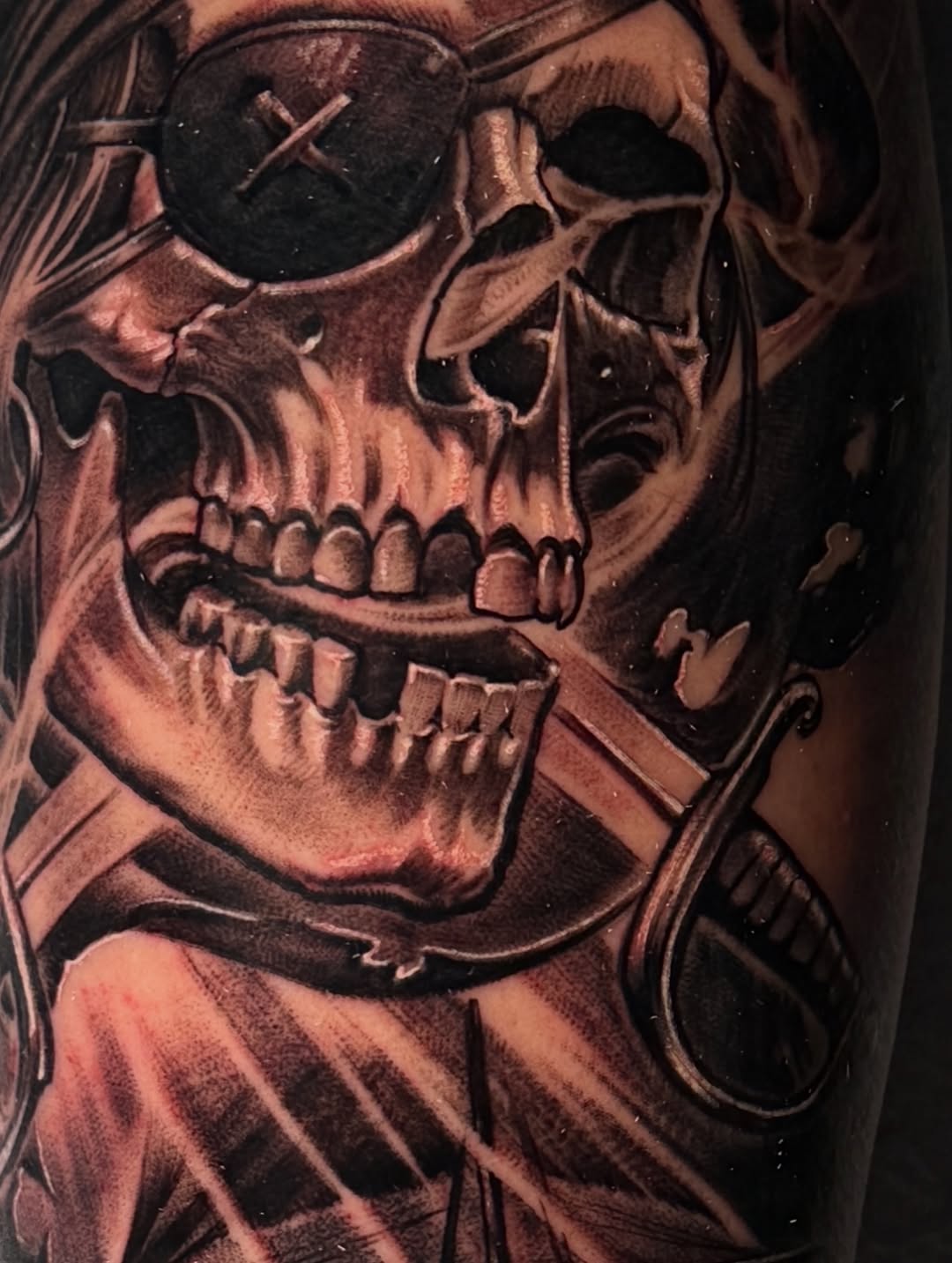 Tattoo by @iamelvistattoo — realism, black_and_grey