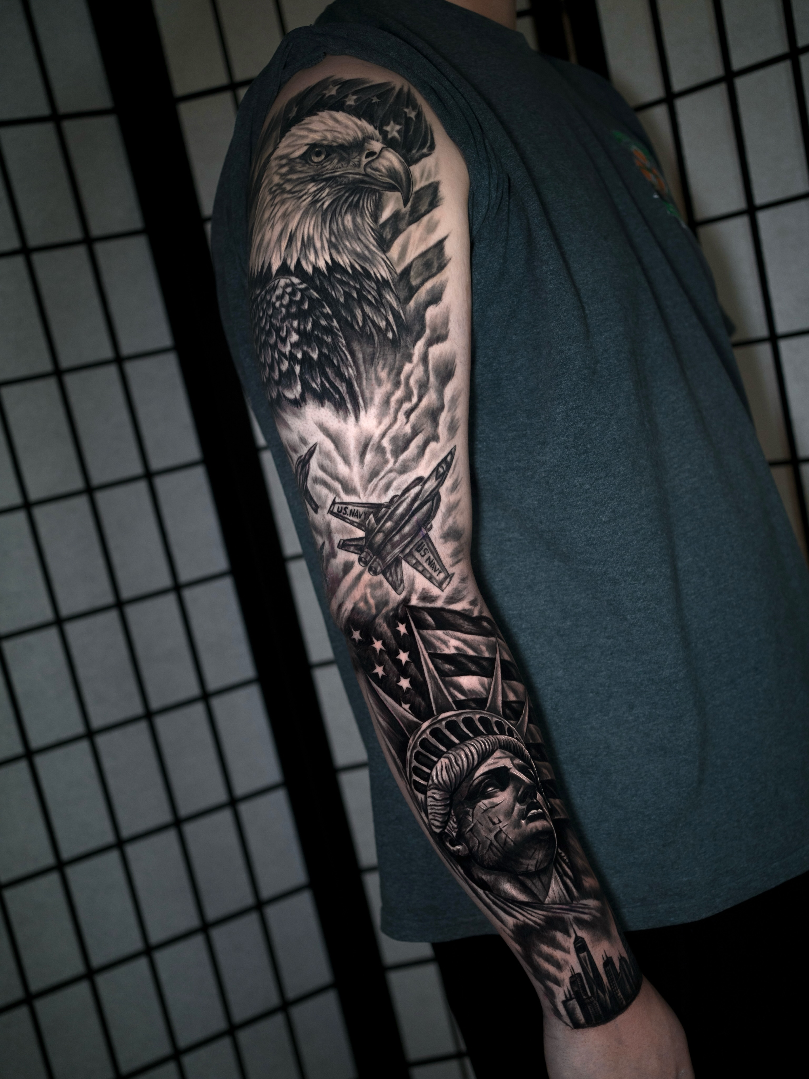 Tattoo by @juan_arias_art — black_and_grey, realism