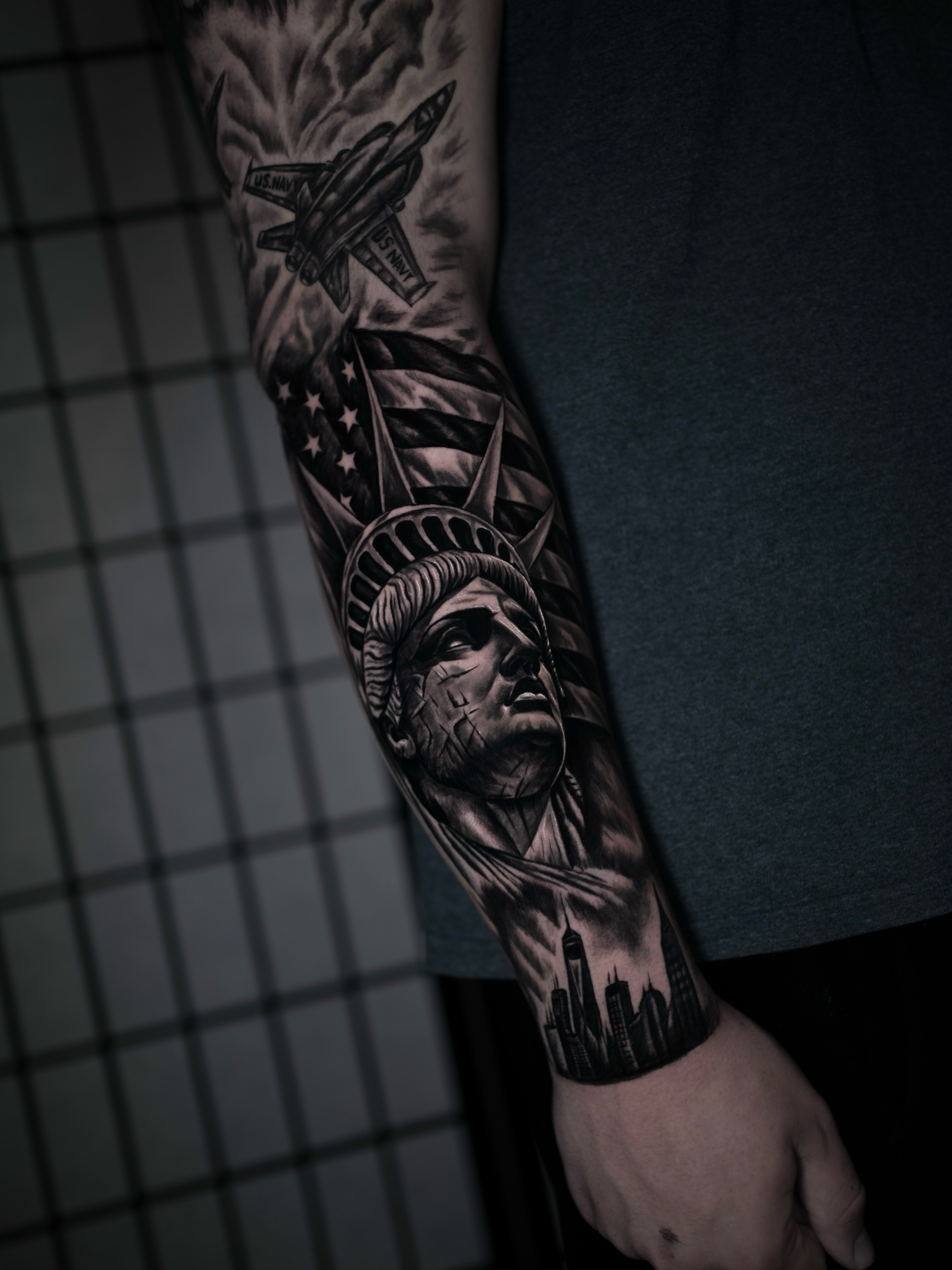 Tattoo by @juan_arias_art — black_and_grey, realism