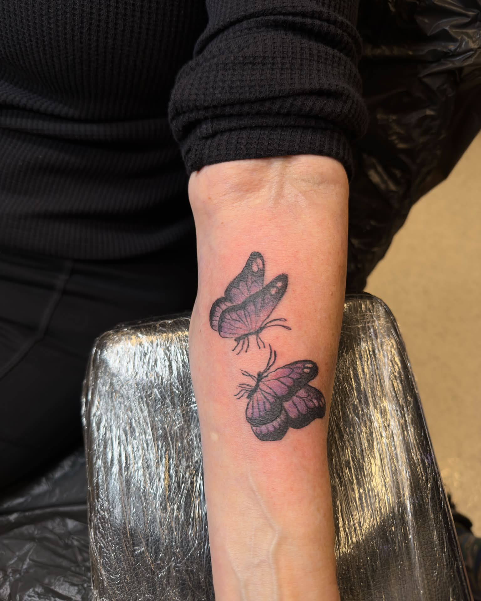 Tattoo by @jambootstattoos — dotwork