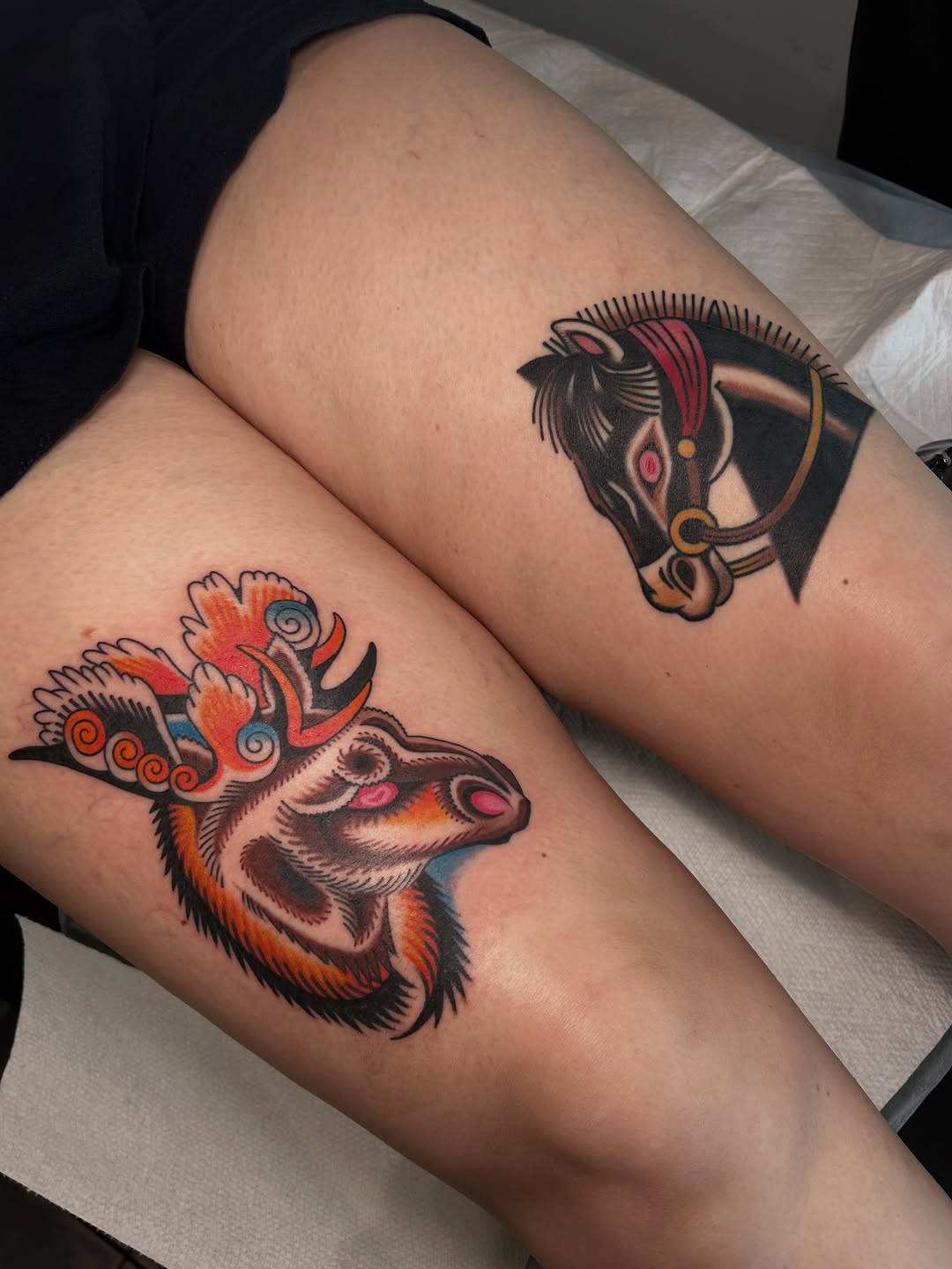 Tattoo by @lillykatetattoos — american_traditional, neo_traditional