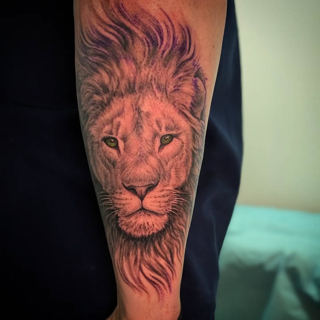 Tattoo by @loreleitattoos — realism, black_and_grey