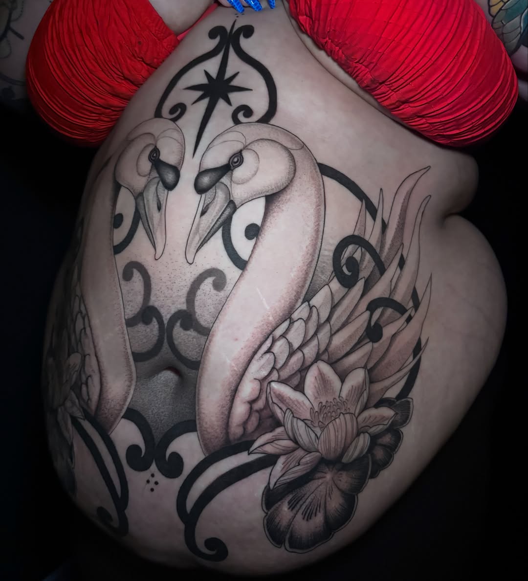 Tattoo by @vvxtattoos โ black_and_grey, realism