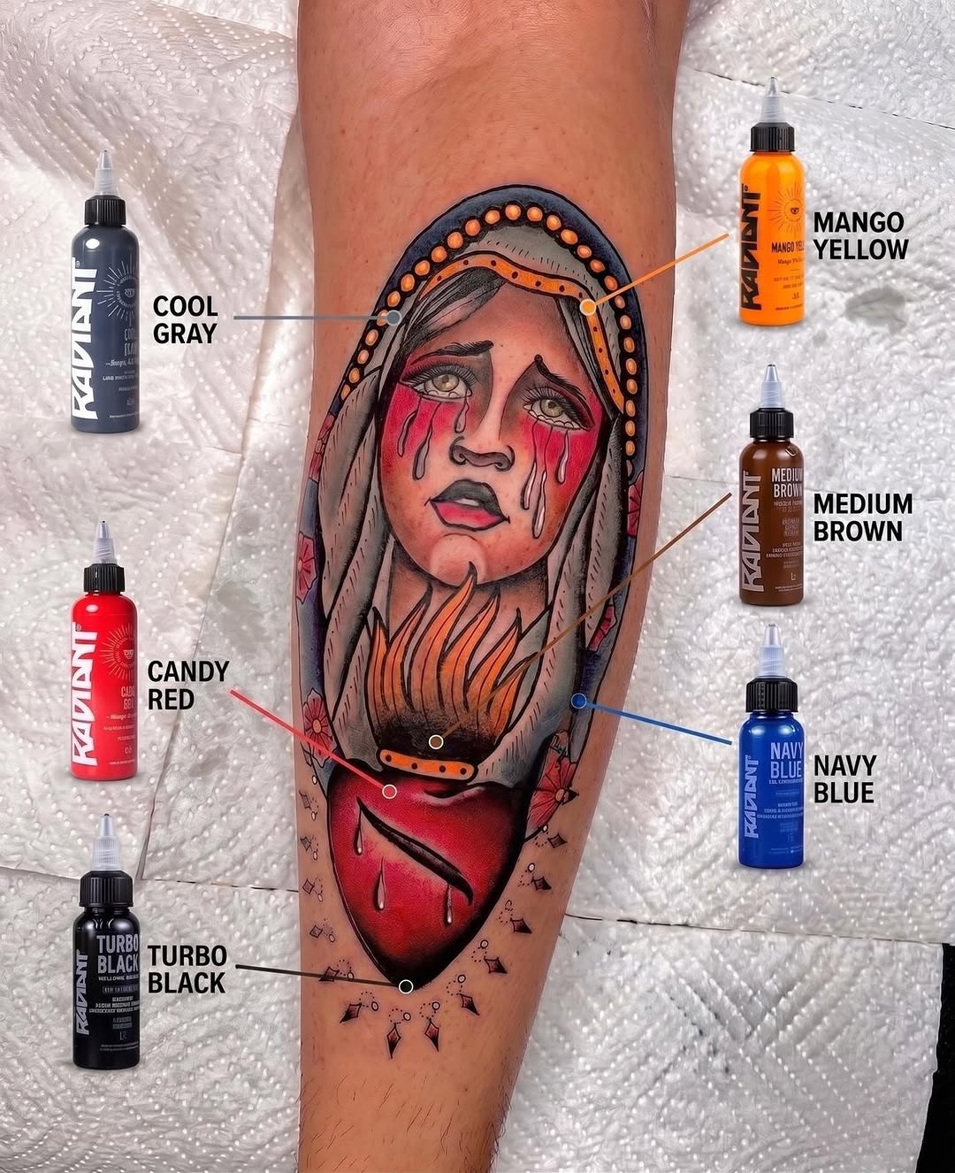 Tattoo by @pennyboy_tattooartist — neo_traditional, chicano