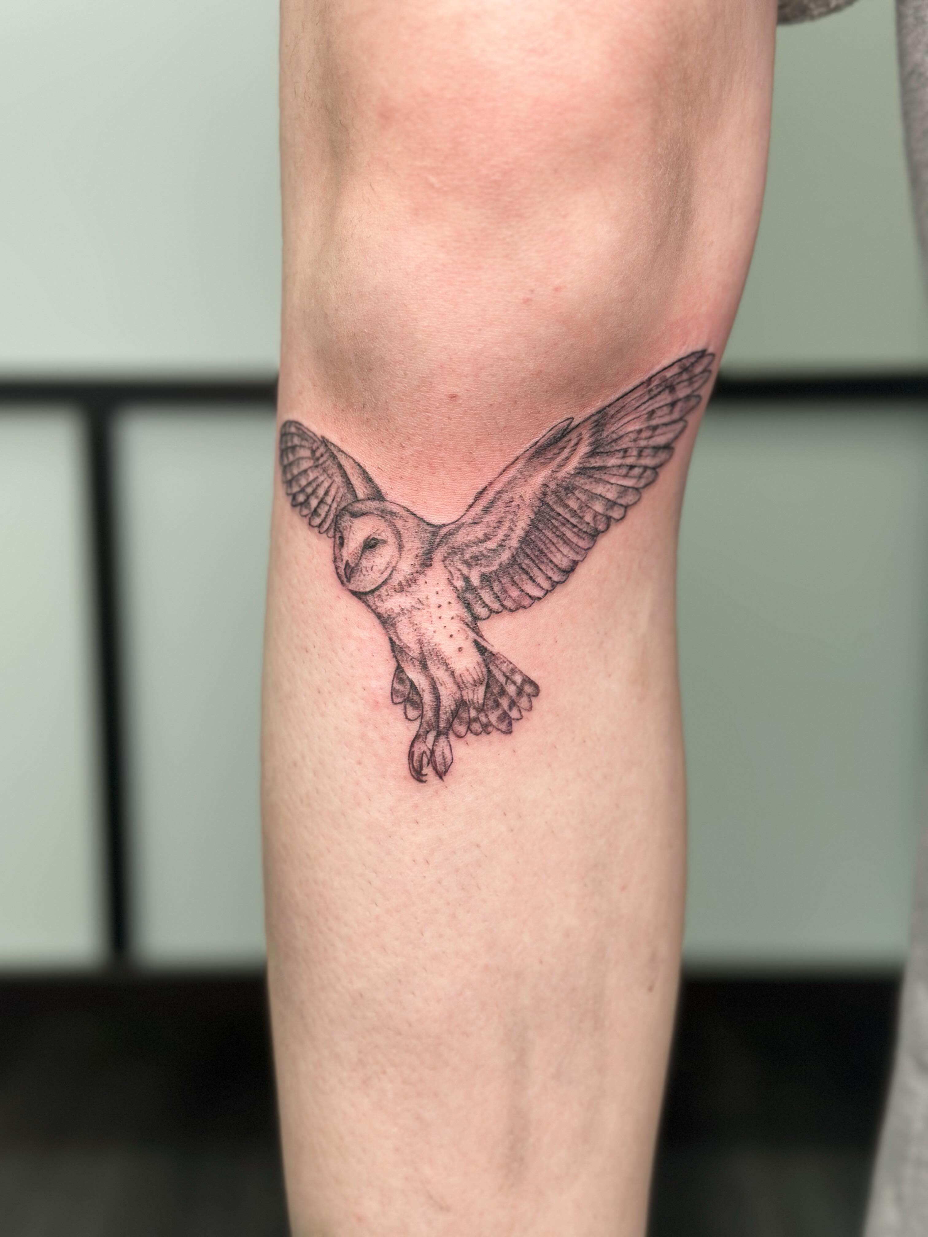 Tattoo by @kennartattoo — black_and_grey