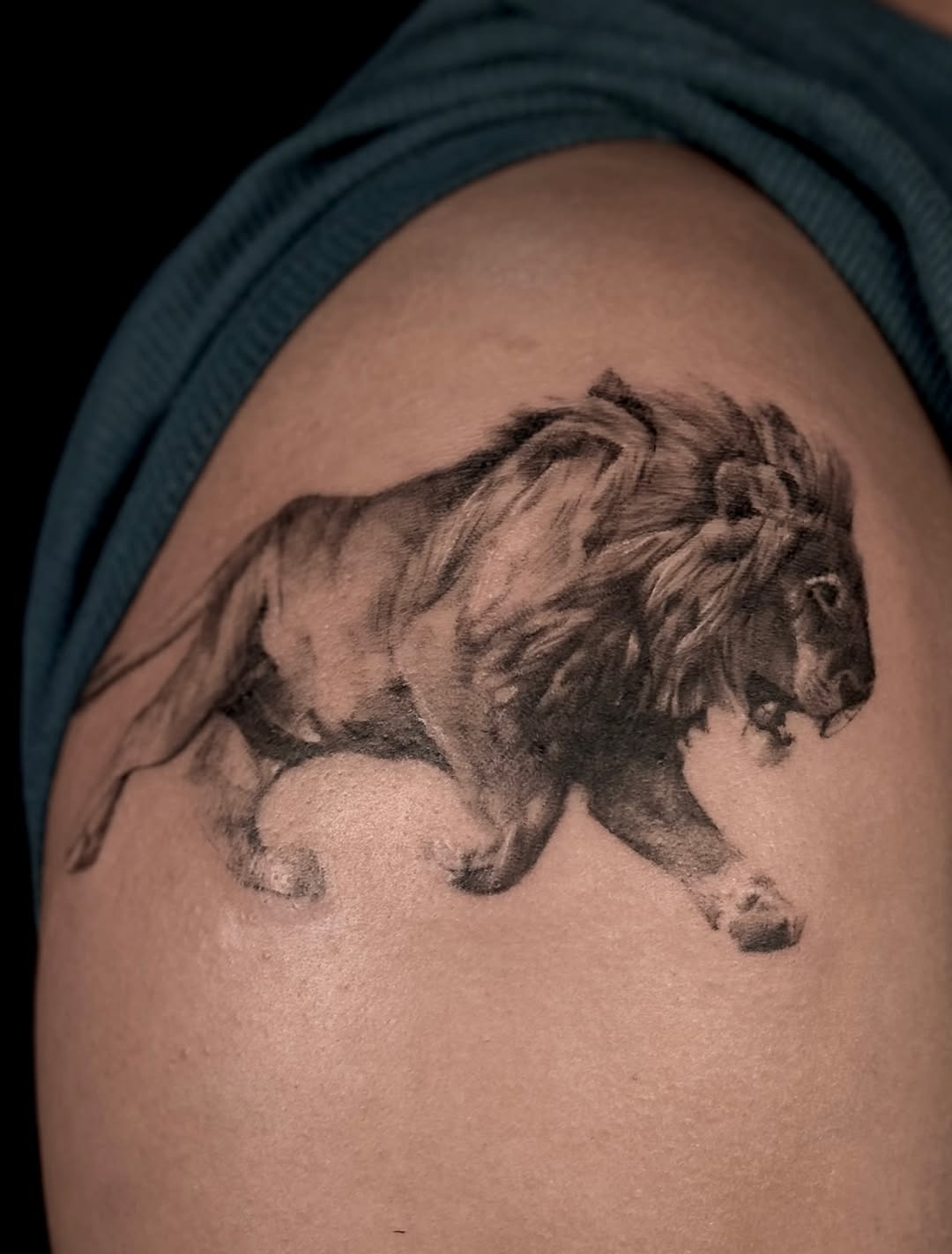 Tattoo by @mourning.tattoos — realism, black_and_grey
