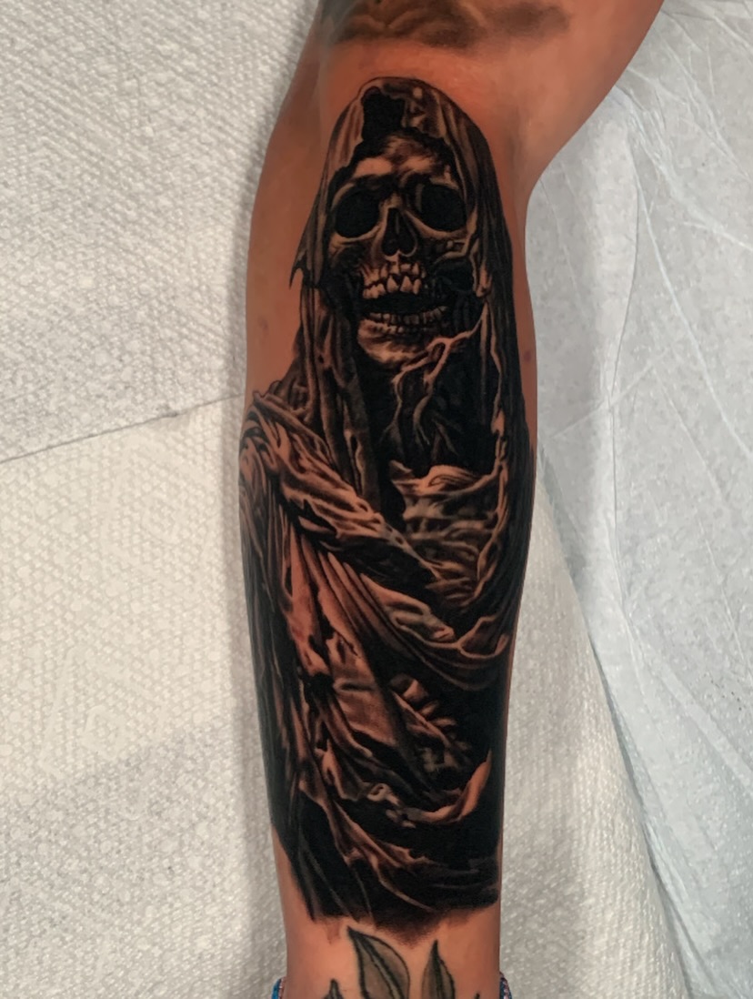 Tattoo by @jimboslicetat2 — realism, dark_realism