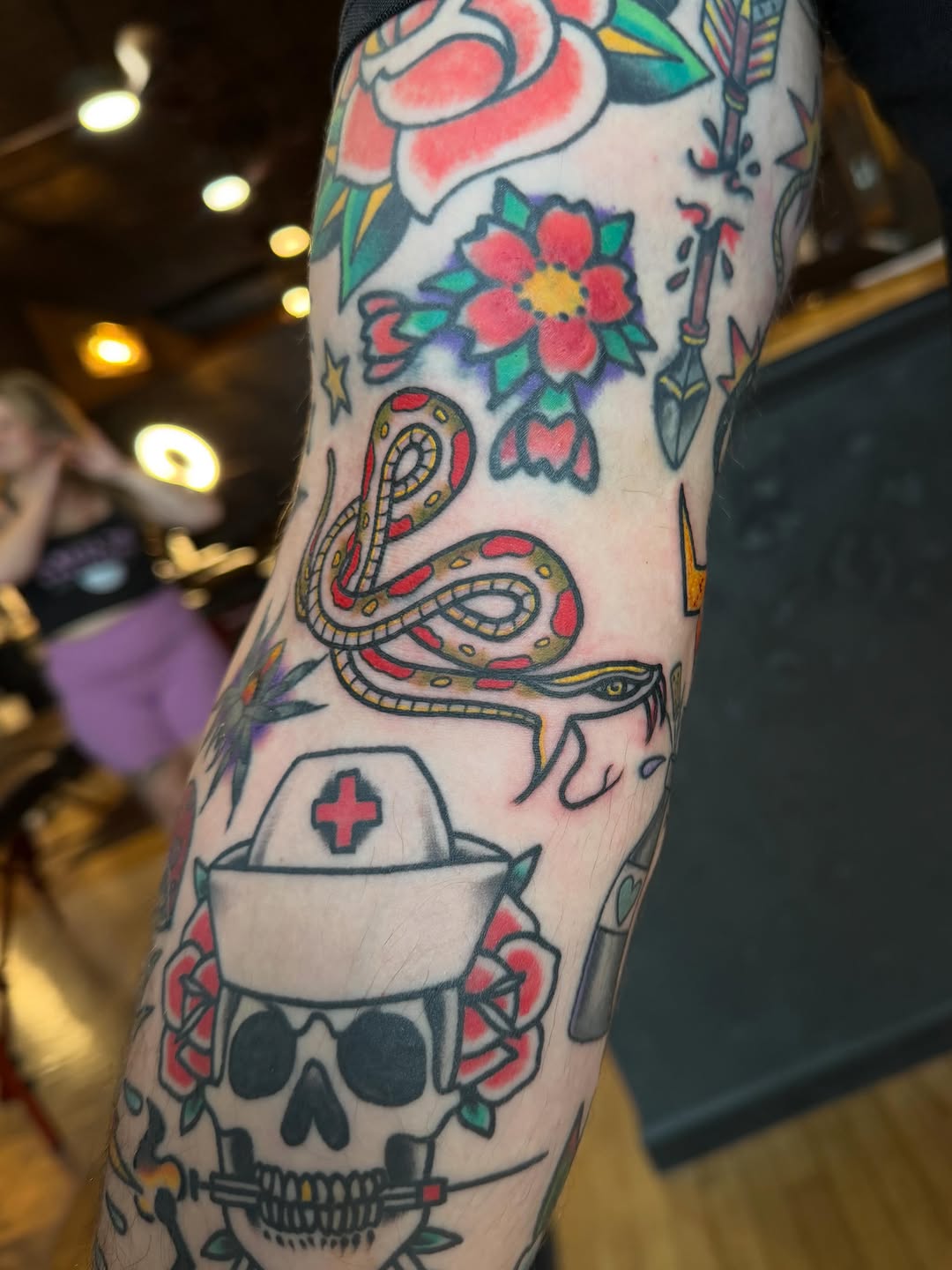 Tattoo by @allisonirvintattoo — american_traditional