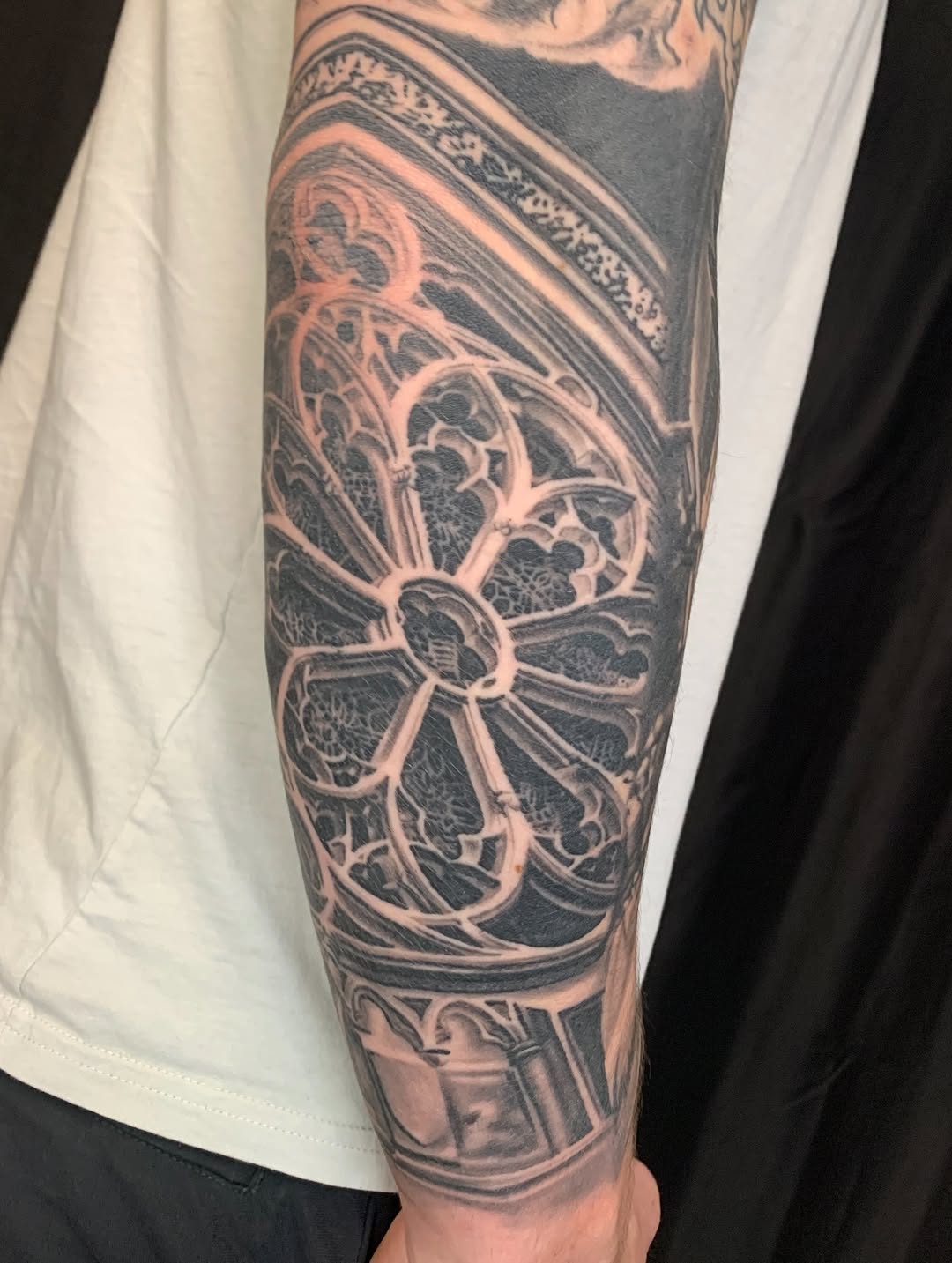 Tattoo by @jimboslicetat2 — black_and_grey, realism
