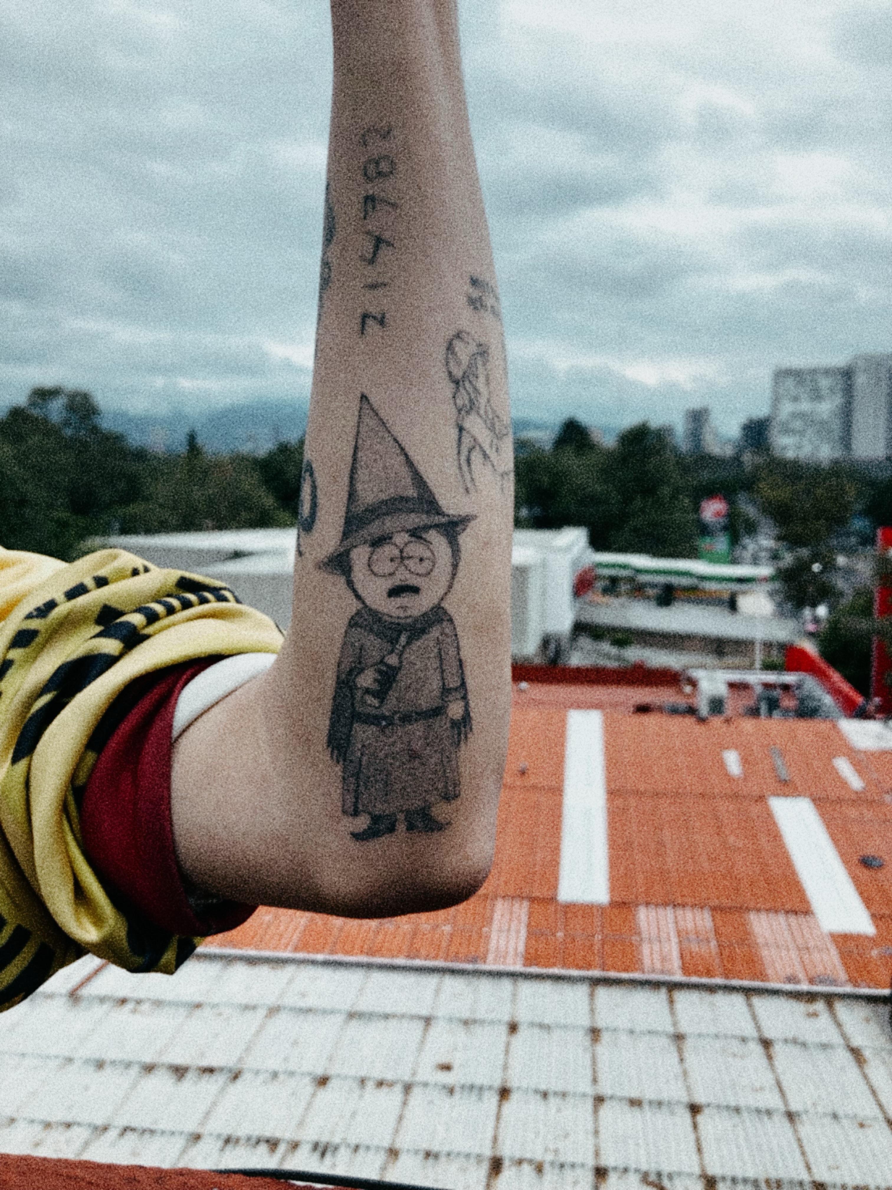 Tattoo by @maalaacaaraa — black_and_grey