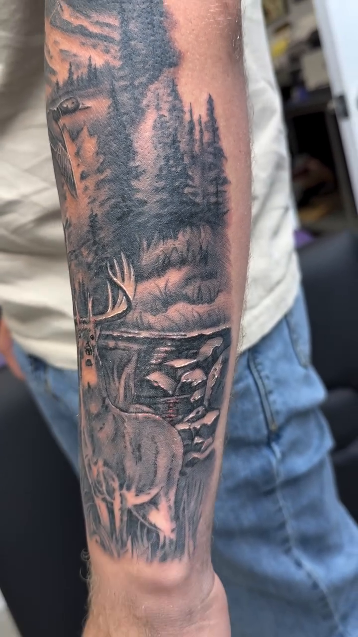 Tattoo by @stevebishov — realism, black_and_grey