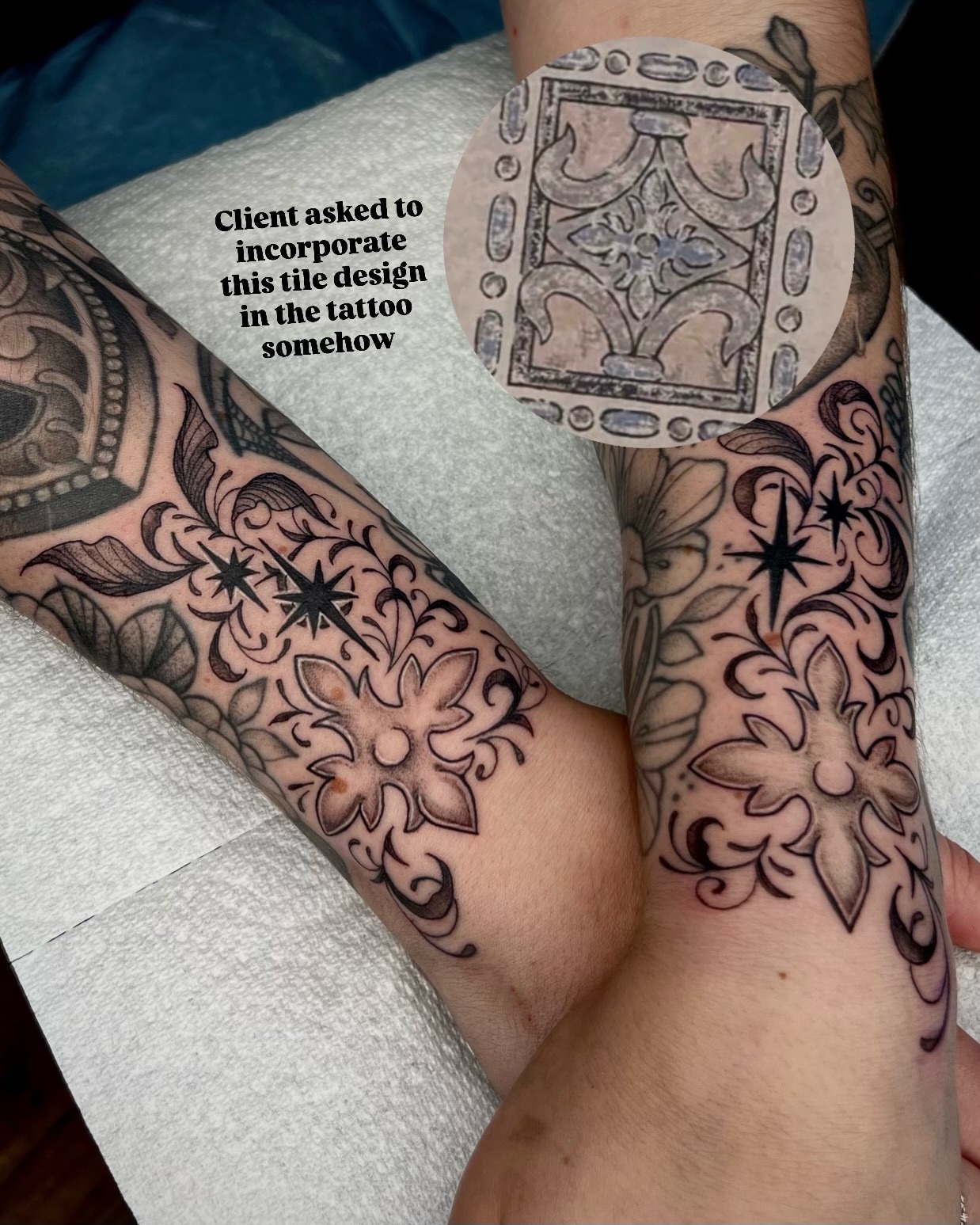 Tattoo by @olympe_ktattoos — black_and_grey