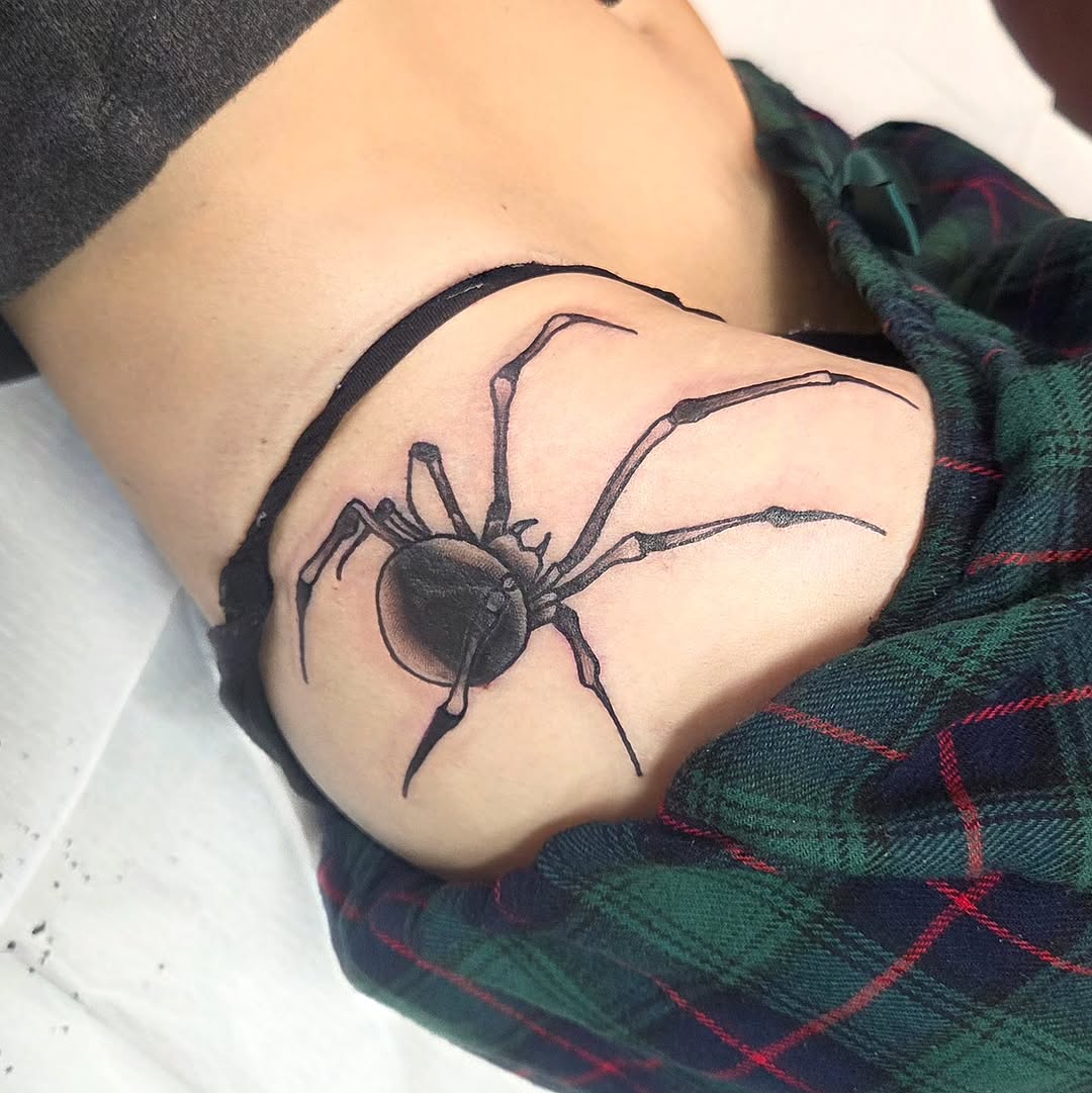 Tattoo by @katconiglioart — black_and_grey, realism