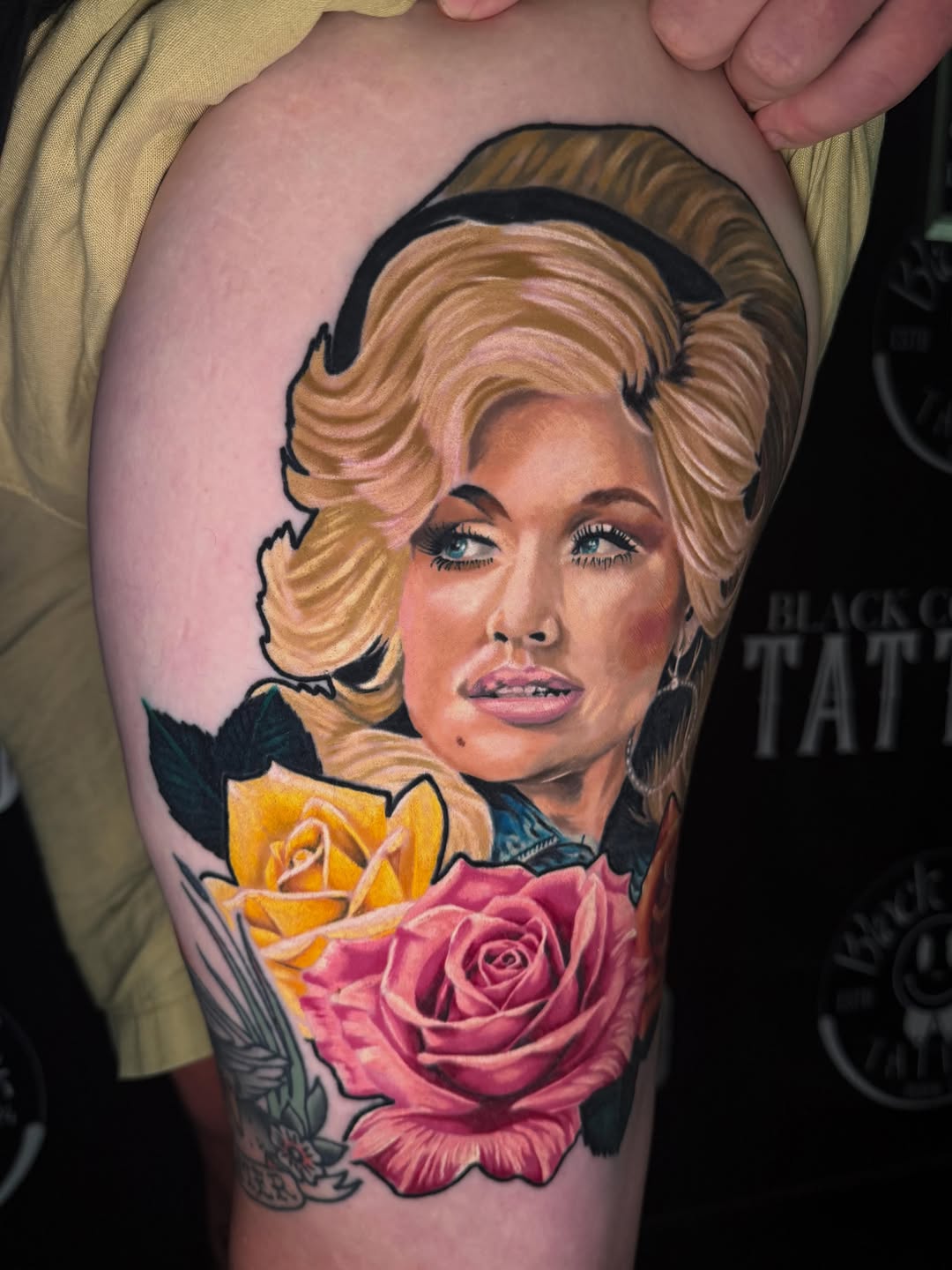 Tattoo by @snowwolftattoos — realism, fine_line
