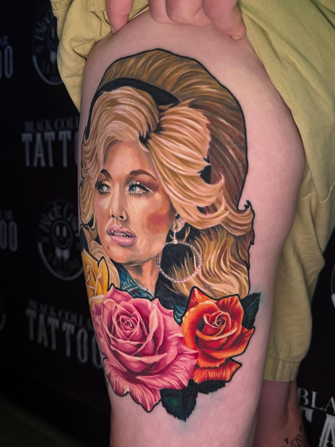 Tattoo by @snowwolftattoos — realism, fine_line