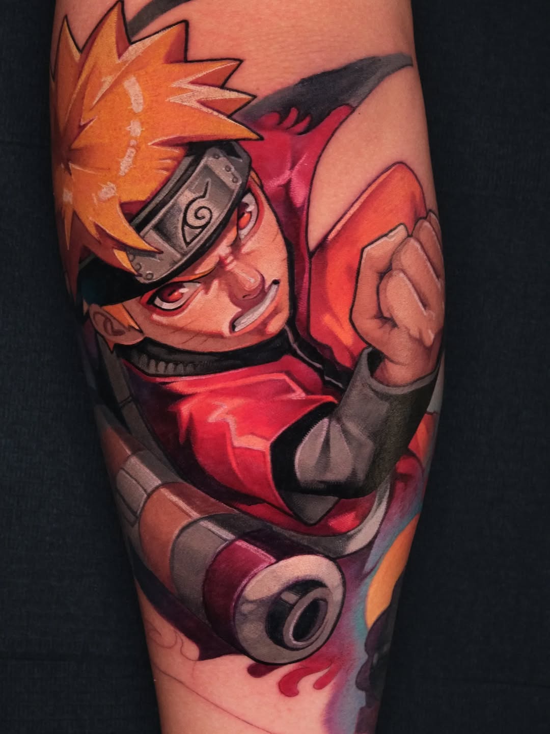 Tattoo by @delai_dzen — anime, realism