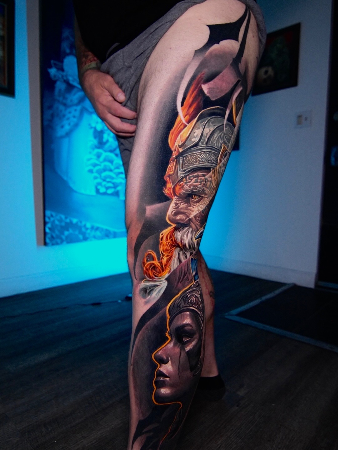 Tattoo by @artbysang — realism, black_and_grey