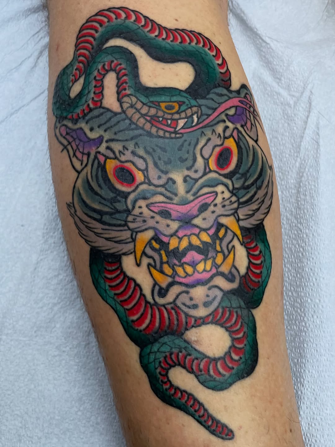 Tattoo by @franklinmint — american_traditional, neo_traditional