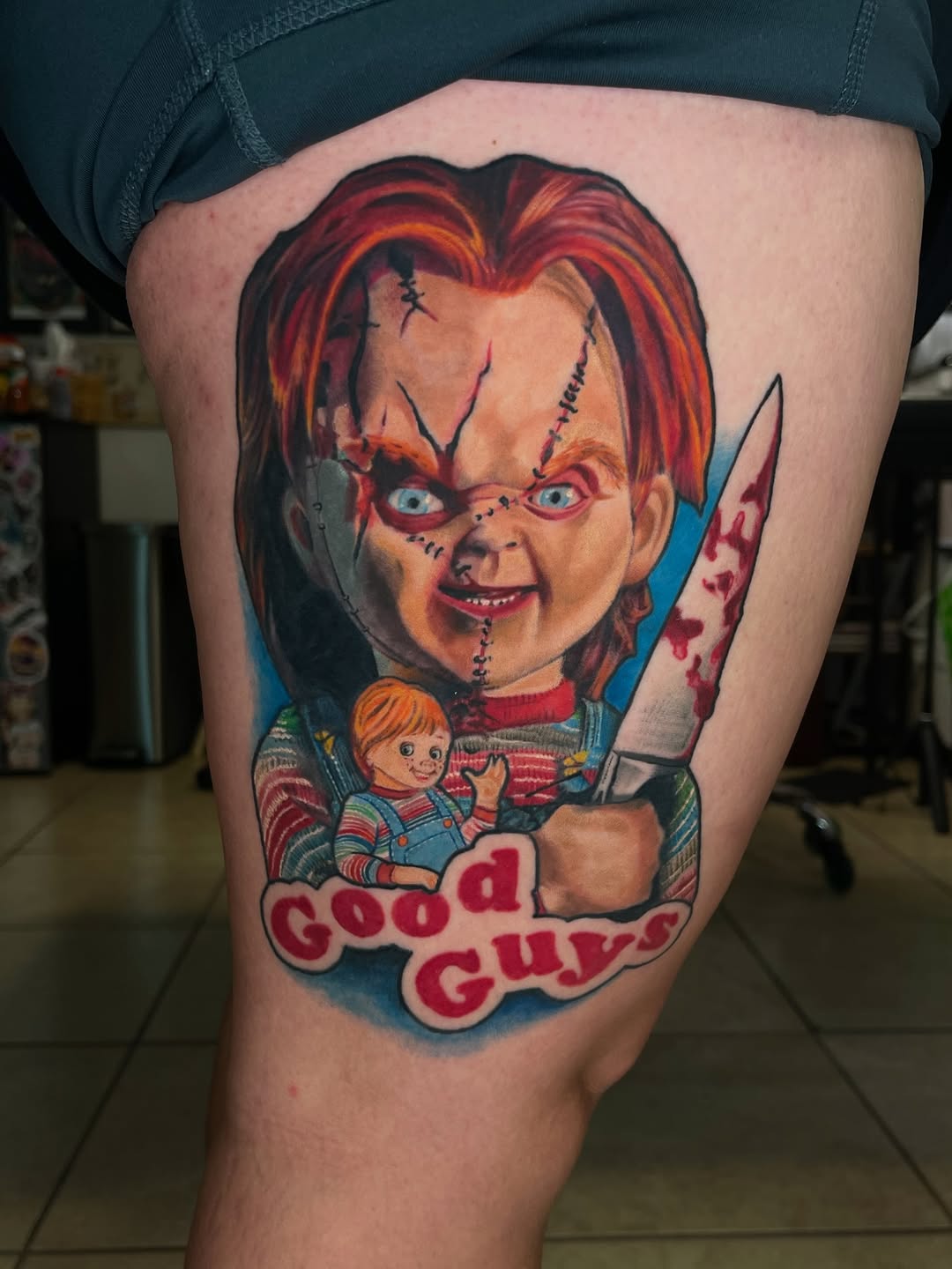 Tattoo by @tattoos_by_elijah — realism, trash_polka